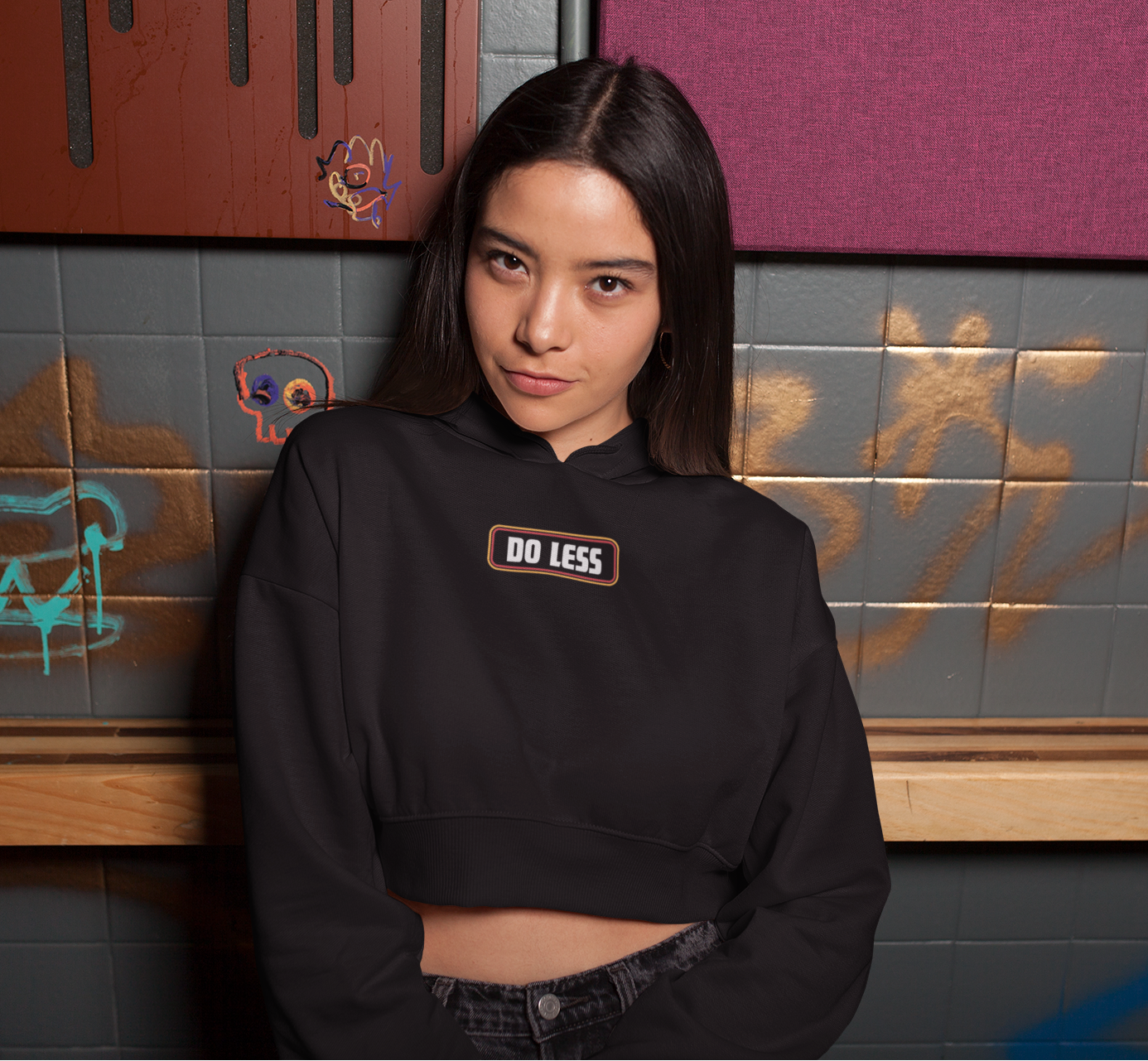 Female Cropped Hoodie