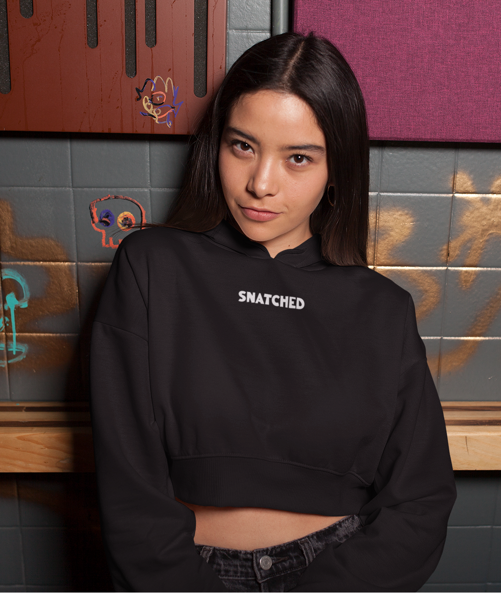 Female Cropped Hoodie