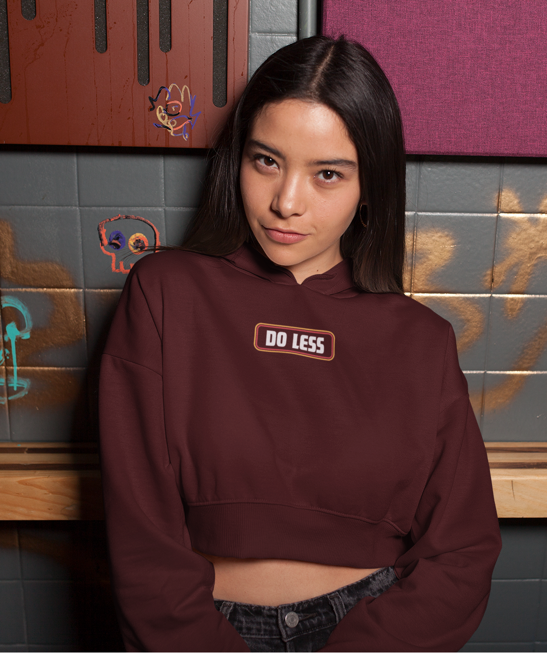 Female Cropped Hoodie