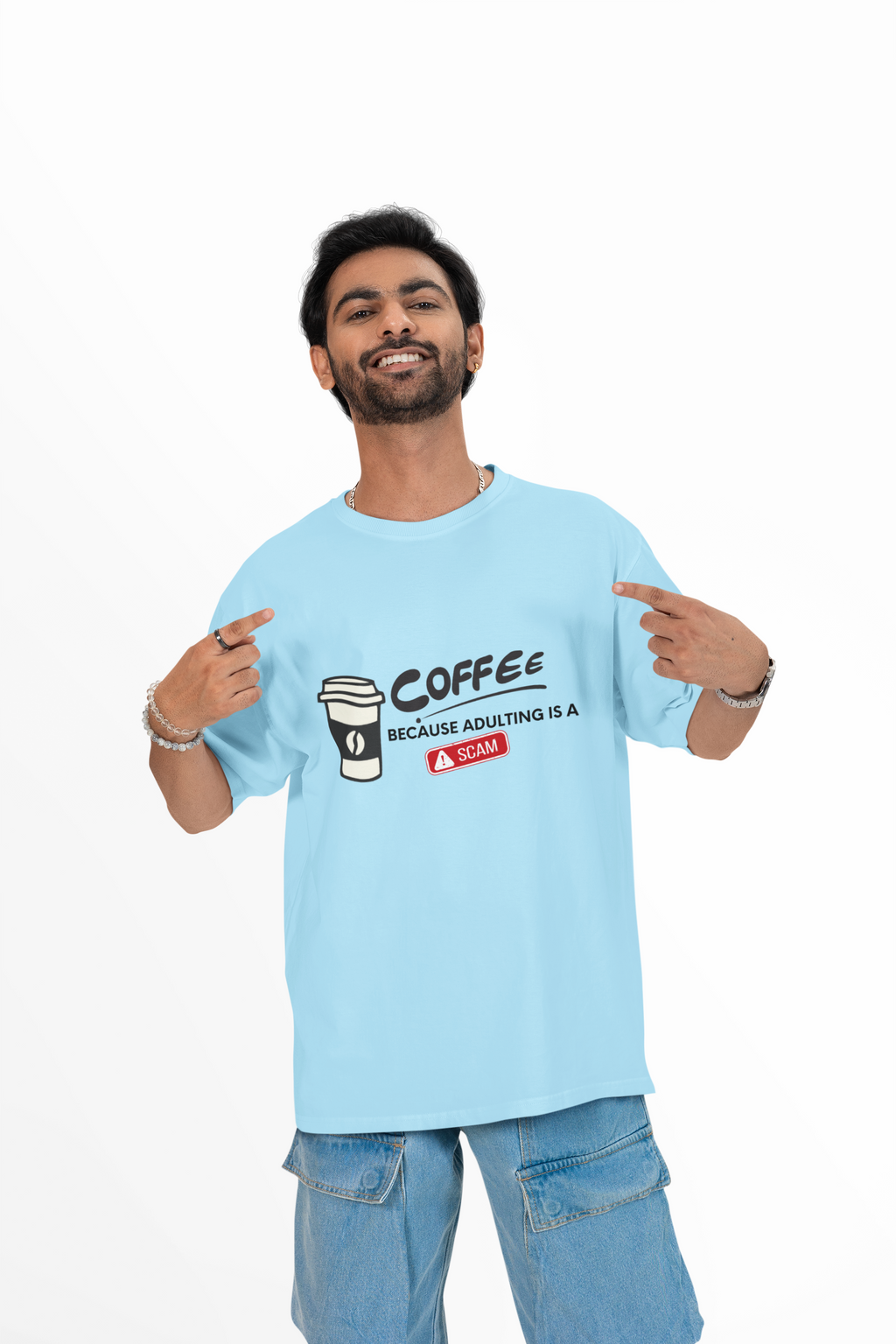 Unisex Terry Oversized Tee