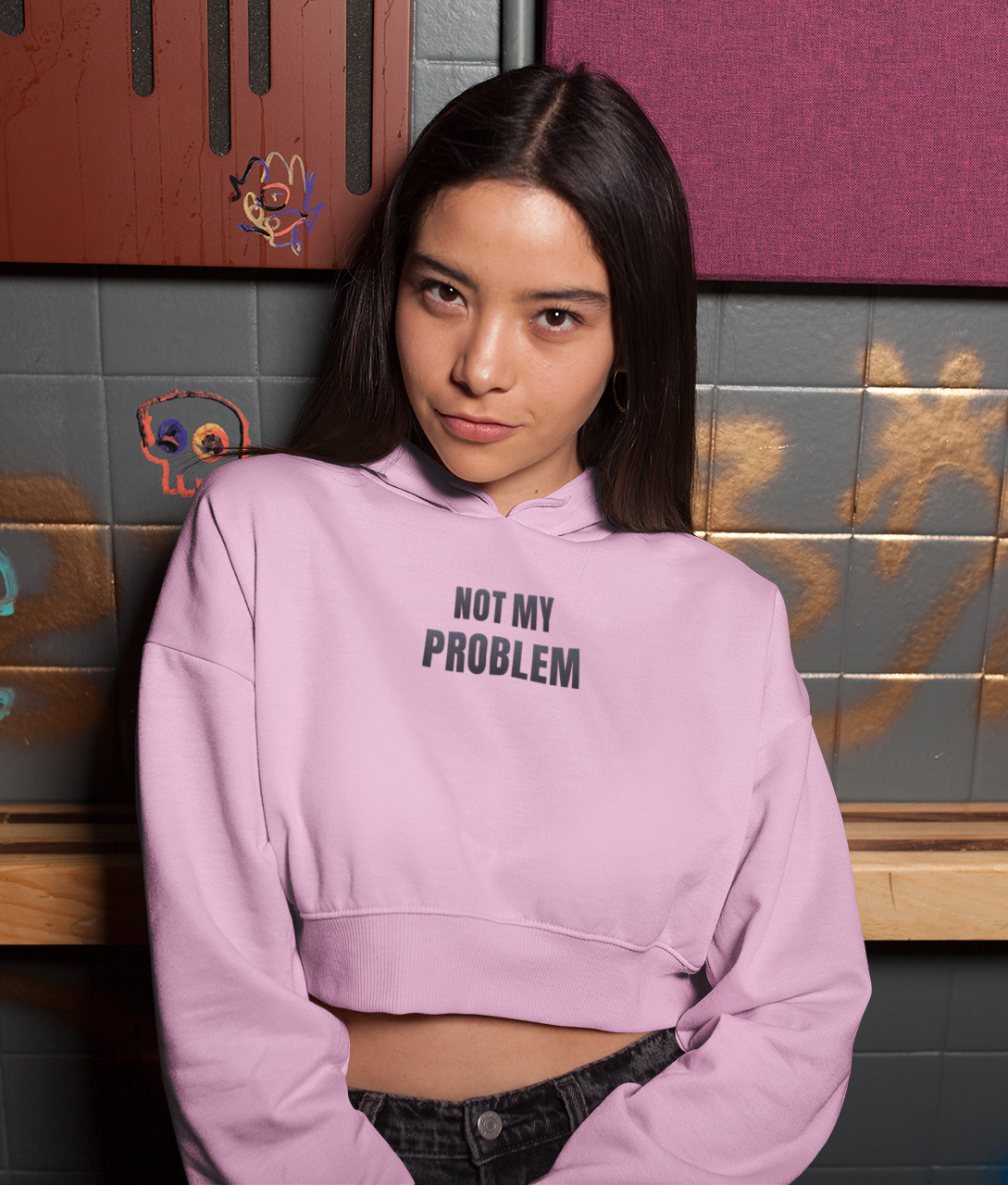 Female Cropped Hoodie