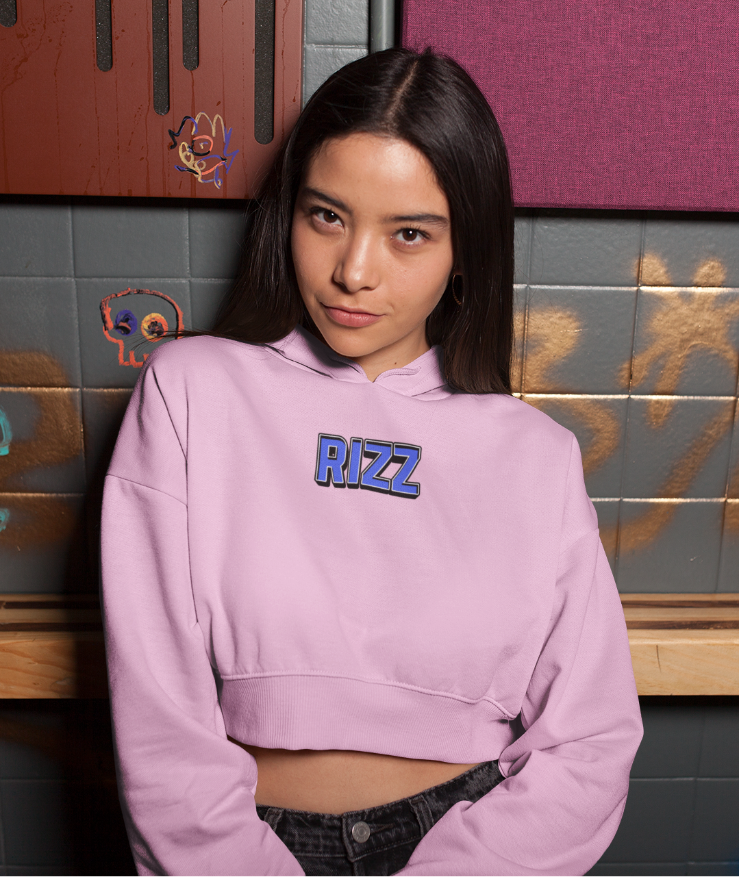 Female Cropped Hoodie