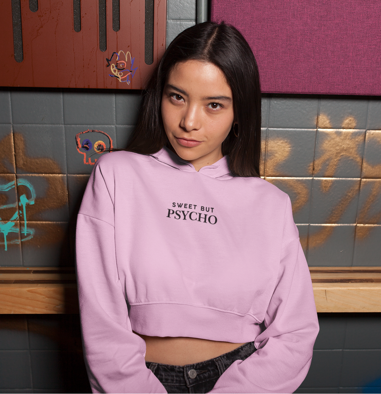 Female Cropped Hoodie