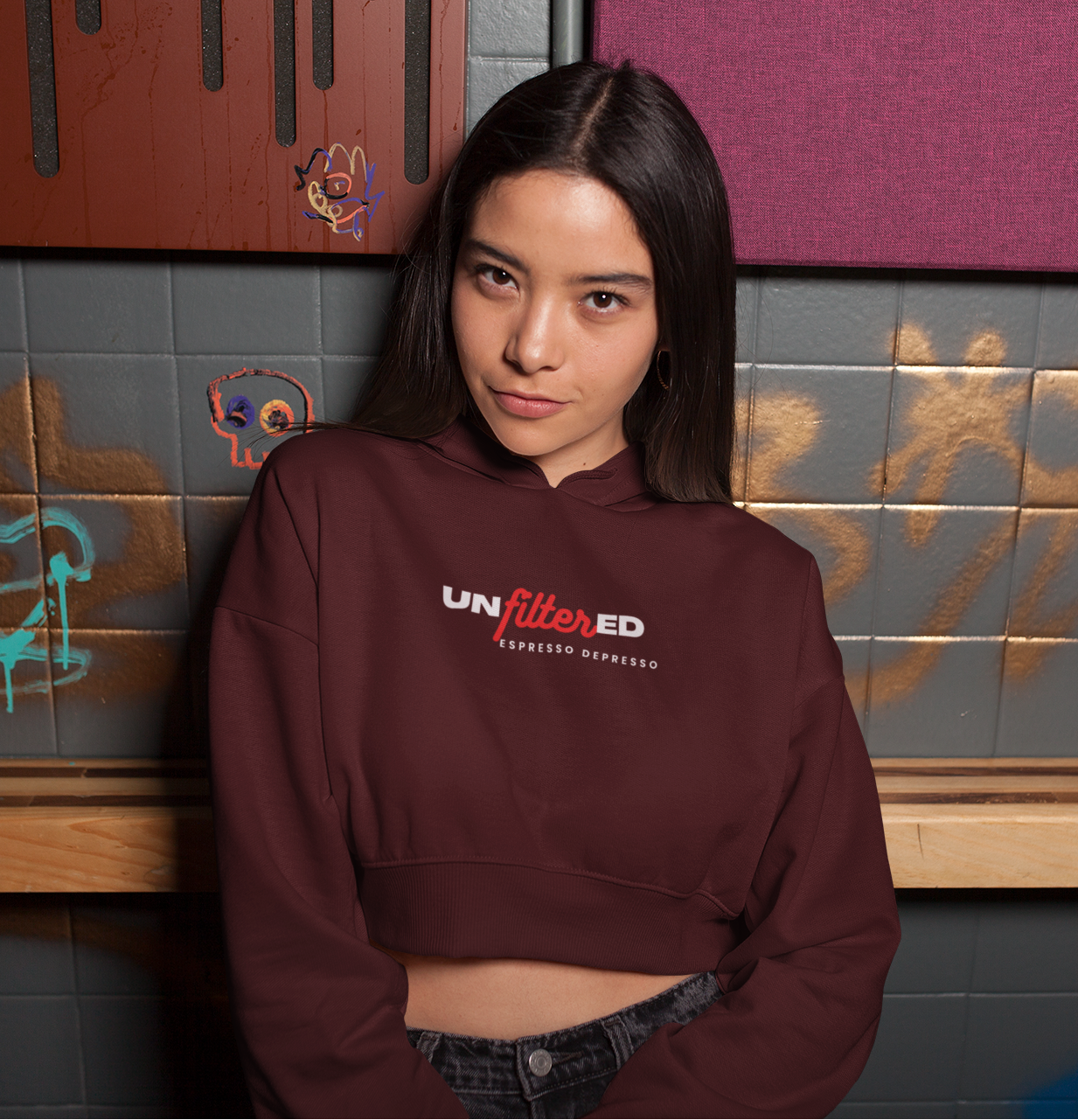 Female Cropped Hoodie