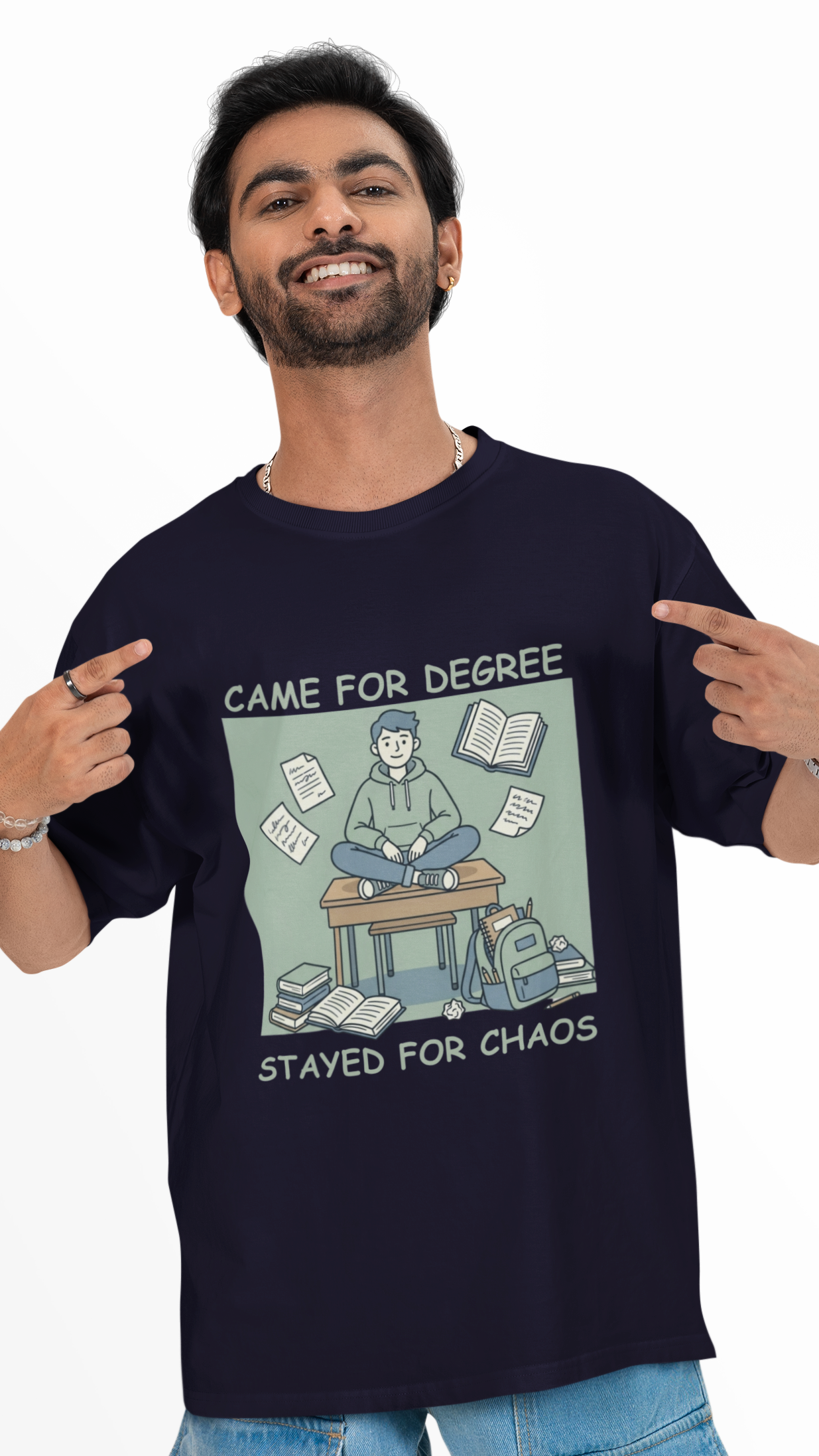 Degree Unisex Oversized Tee