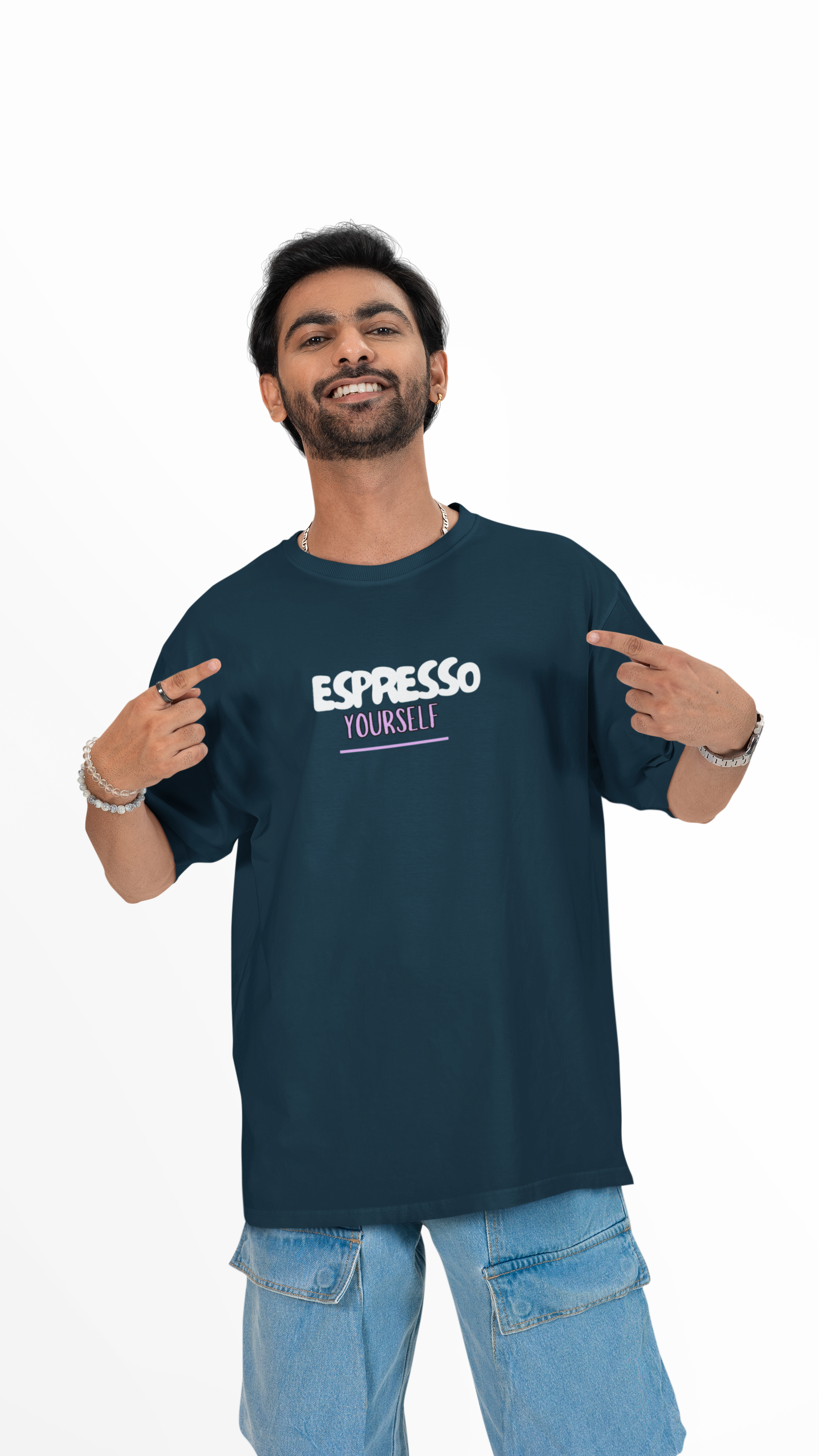Espresso Yourself Unisex Oversized Tee ☕😏