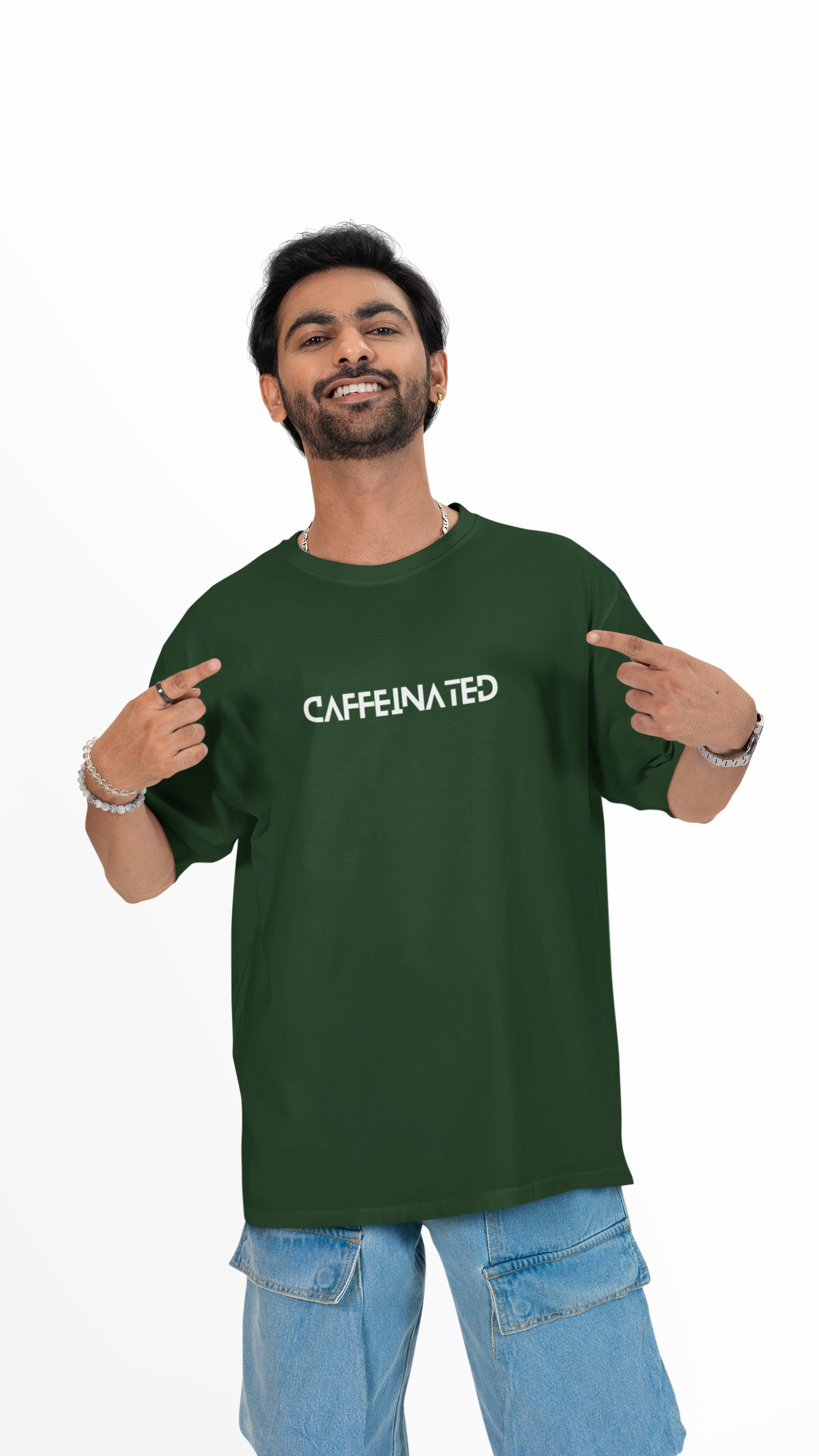 Caffeinated Unisex Oversized Tee