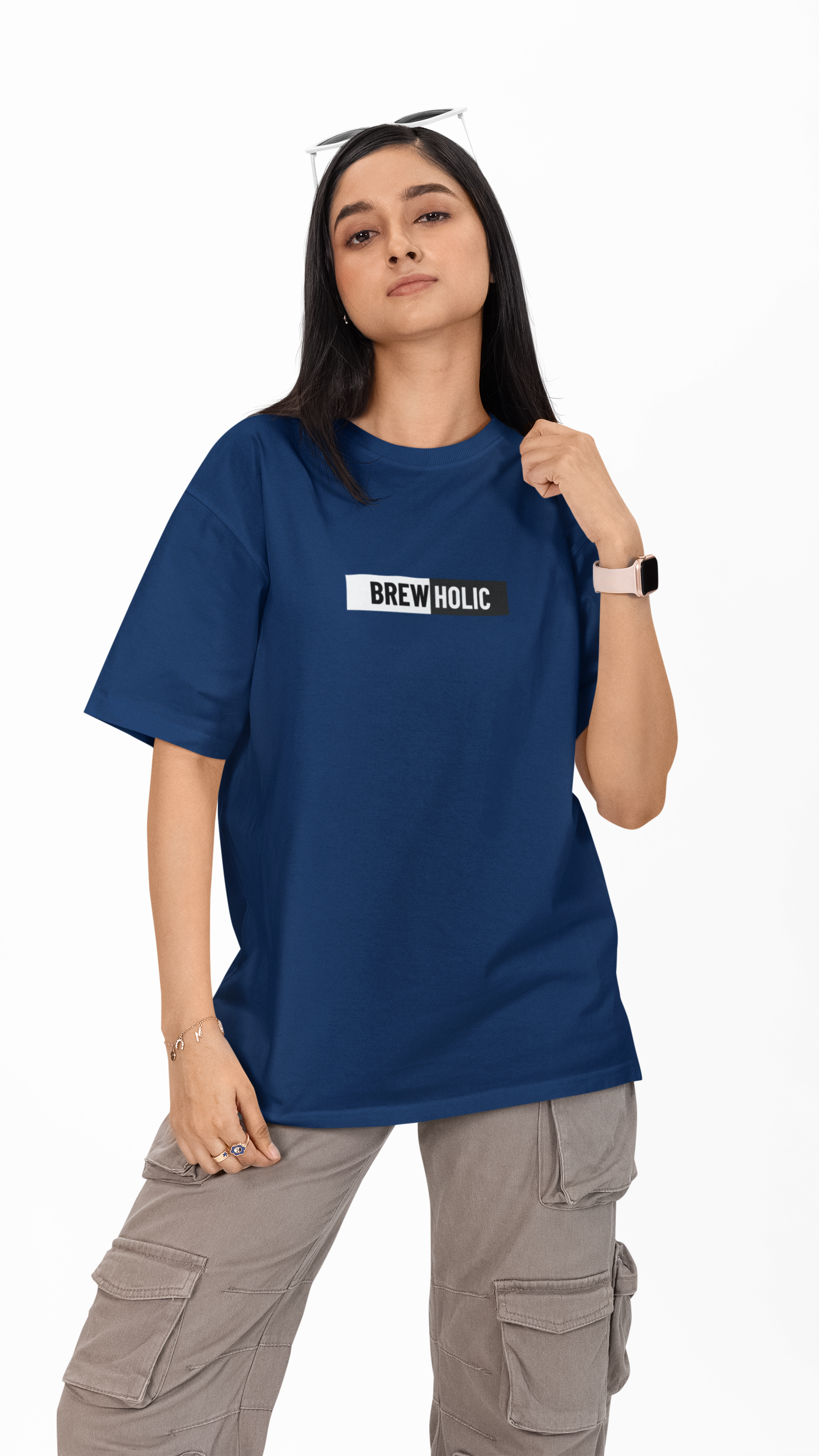 Brewholic Unisex Oversized Tee ☕