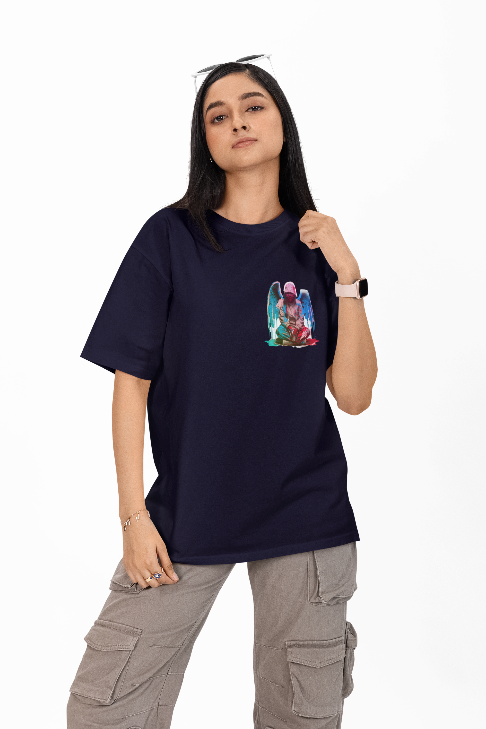 Arcade Chaos Unisex Oversized Tee
