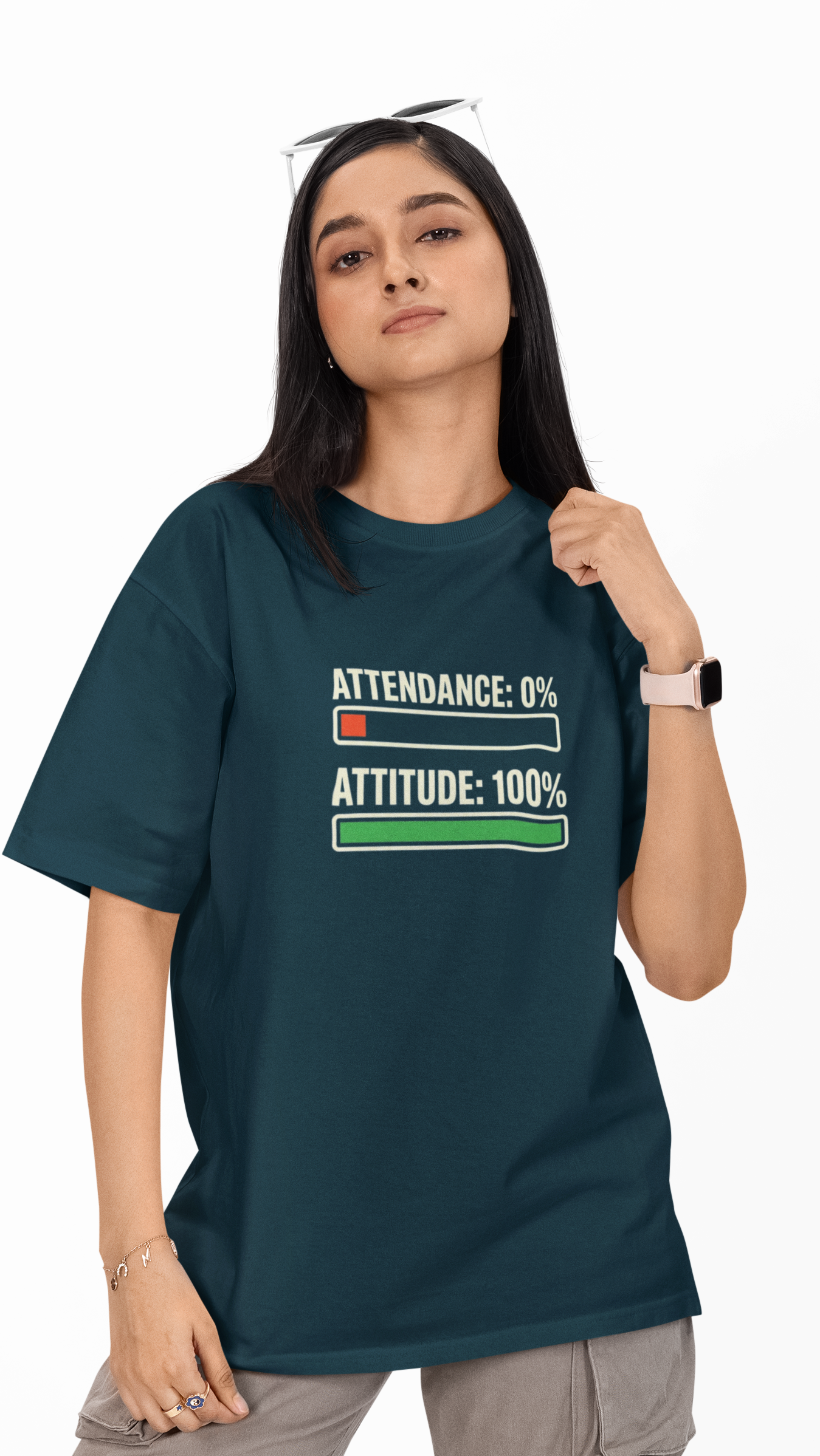 Attitude Unisex Oversized Tee