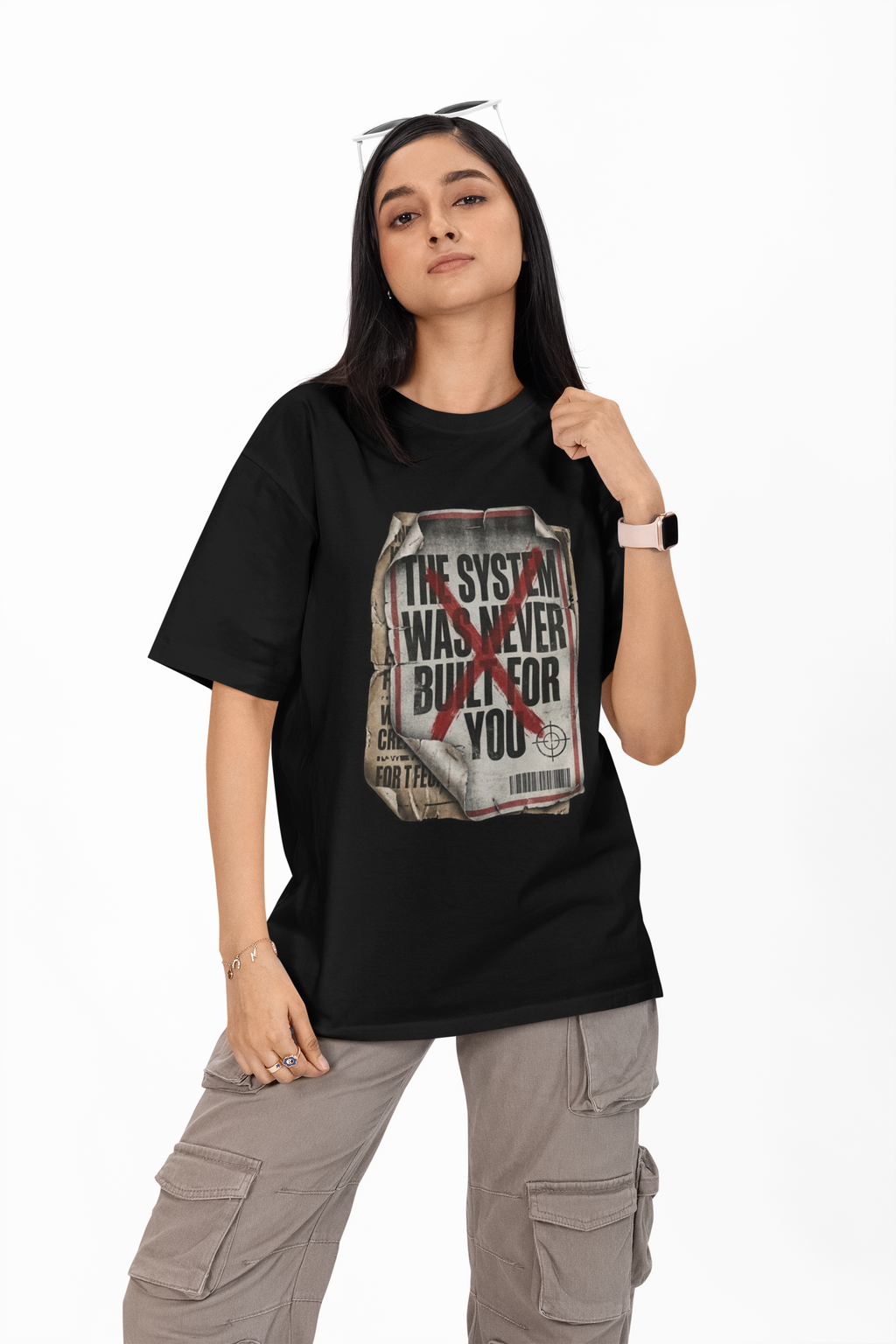 The System Unisex Oversized Tee