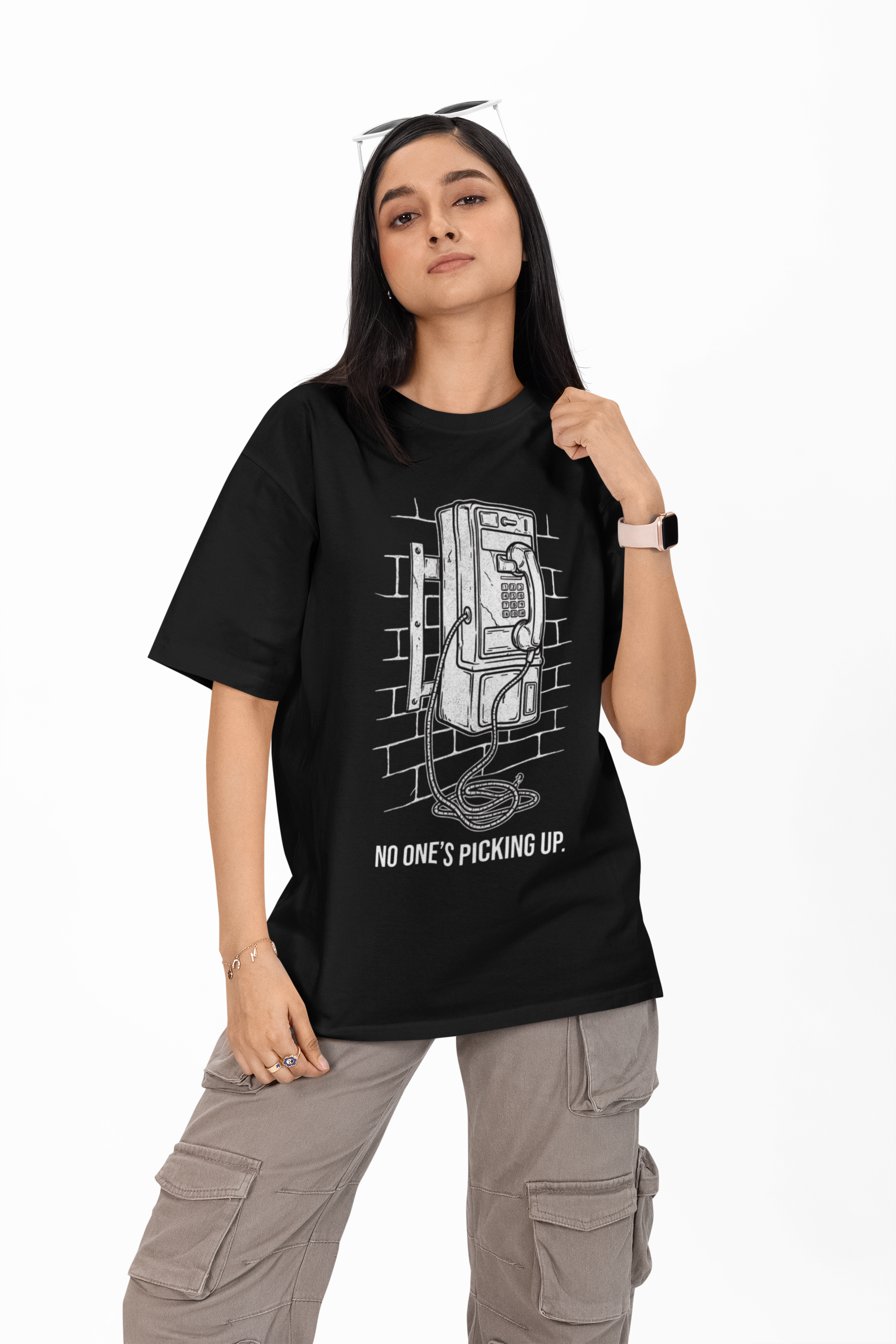 No One's Picking Up Unisex Oversized Tee