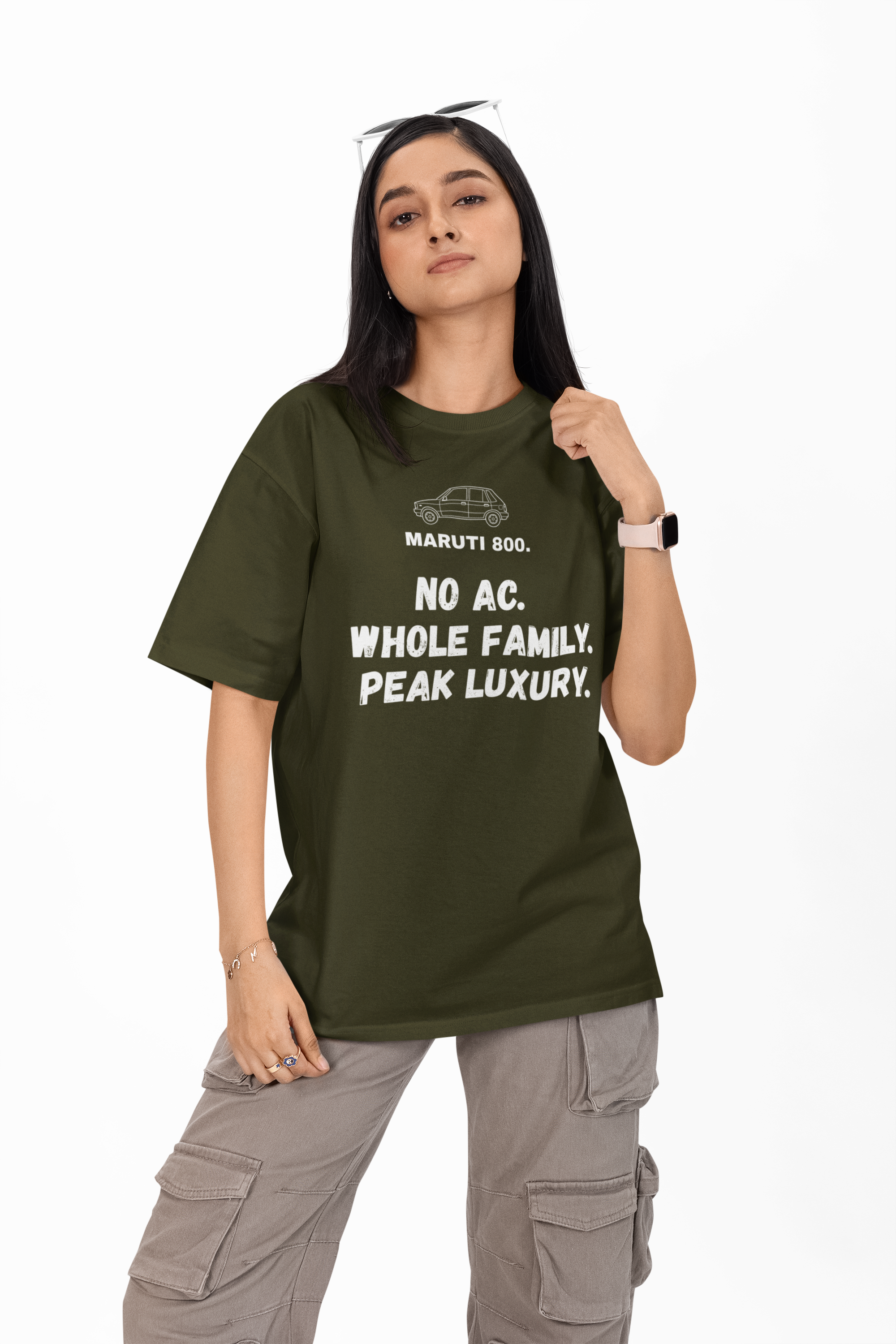 Maruti 800 — Unisex Oversized Tee