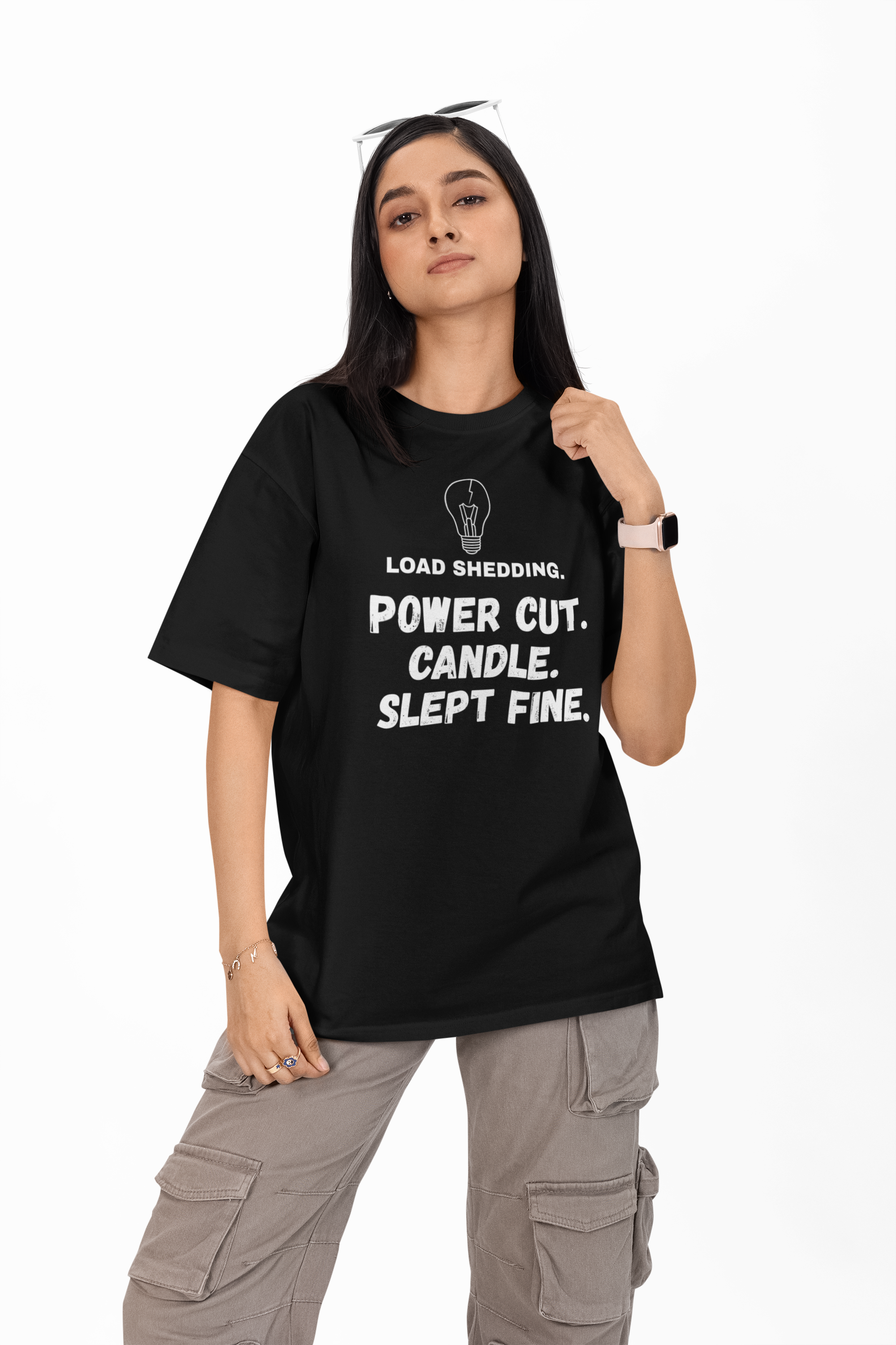Load Shedding — Unisex Oversized Tee