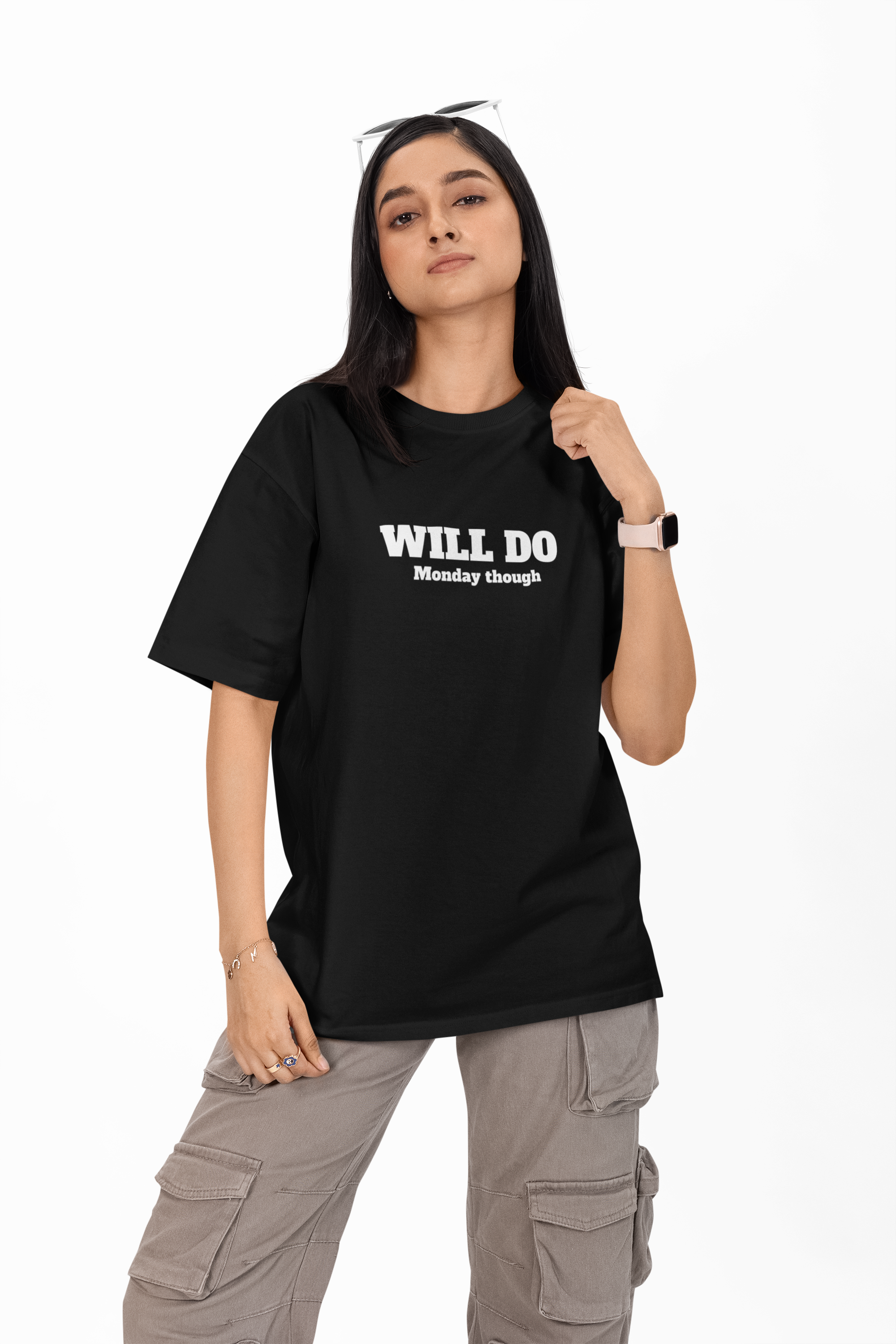 WILL DO. Unisex Oversized Tee