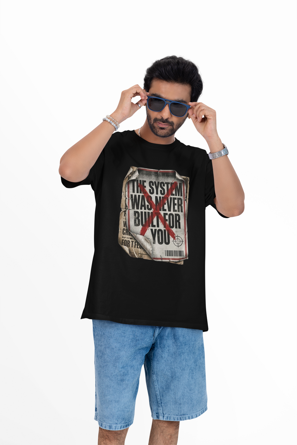 The System Unisex Oversized Tee