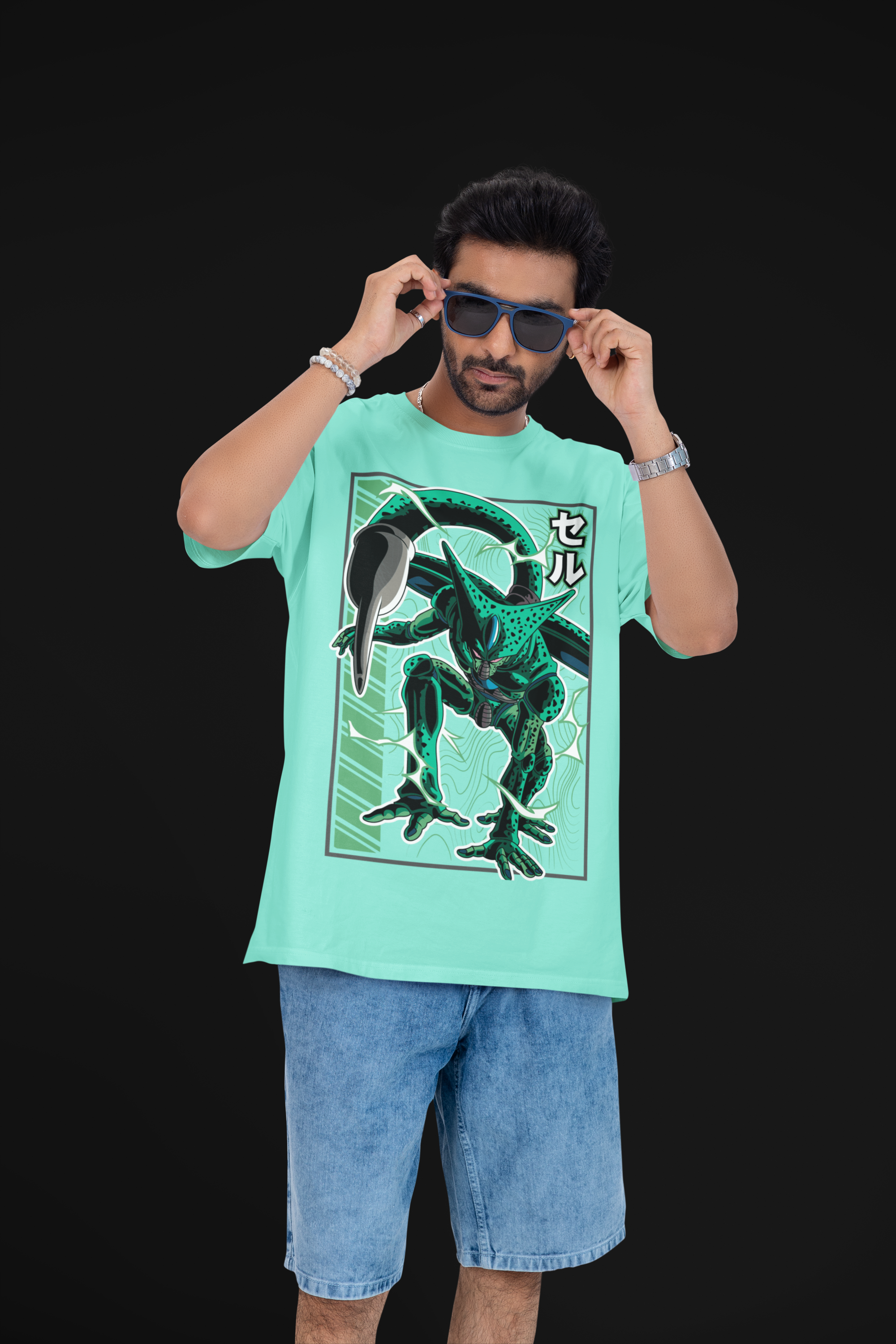 Glitch Energy Unisex Oversized Tee