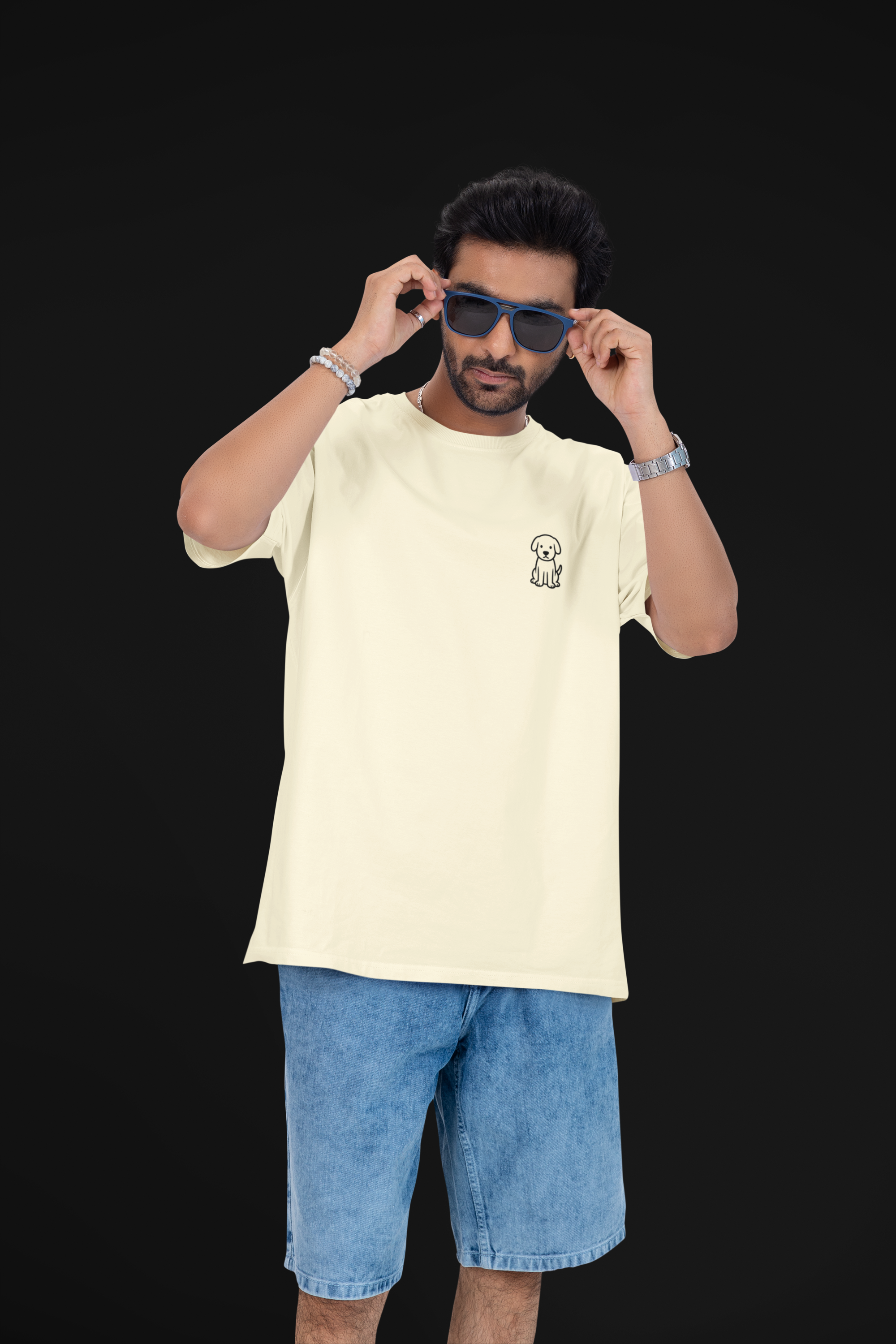 My Dog's Resume Unisex Oversized Tee