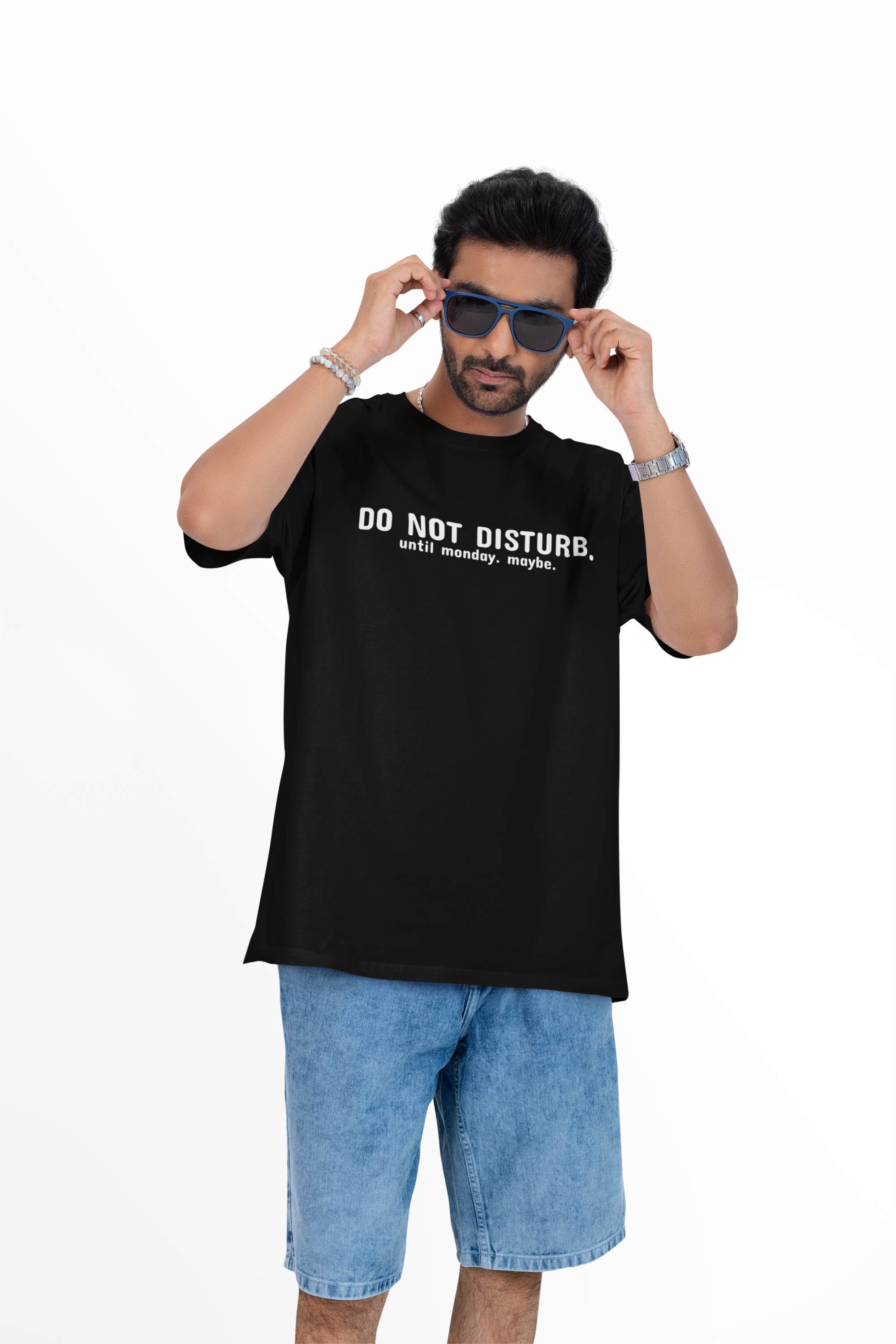 DO NOT DISTURB. Unisex Oversized Tee