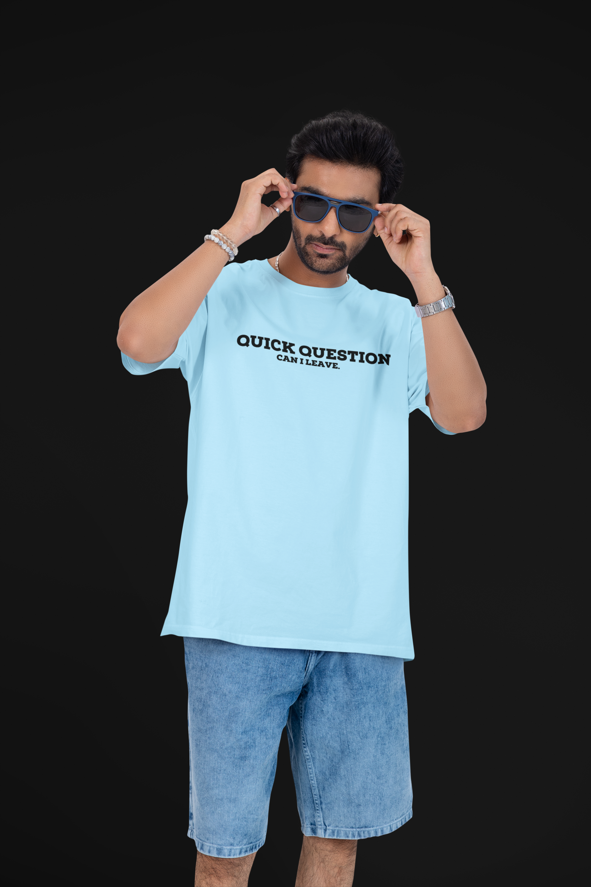 QUICK QUESTION. Unisex Oversized Tee