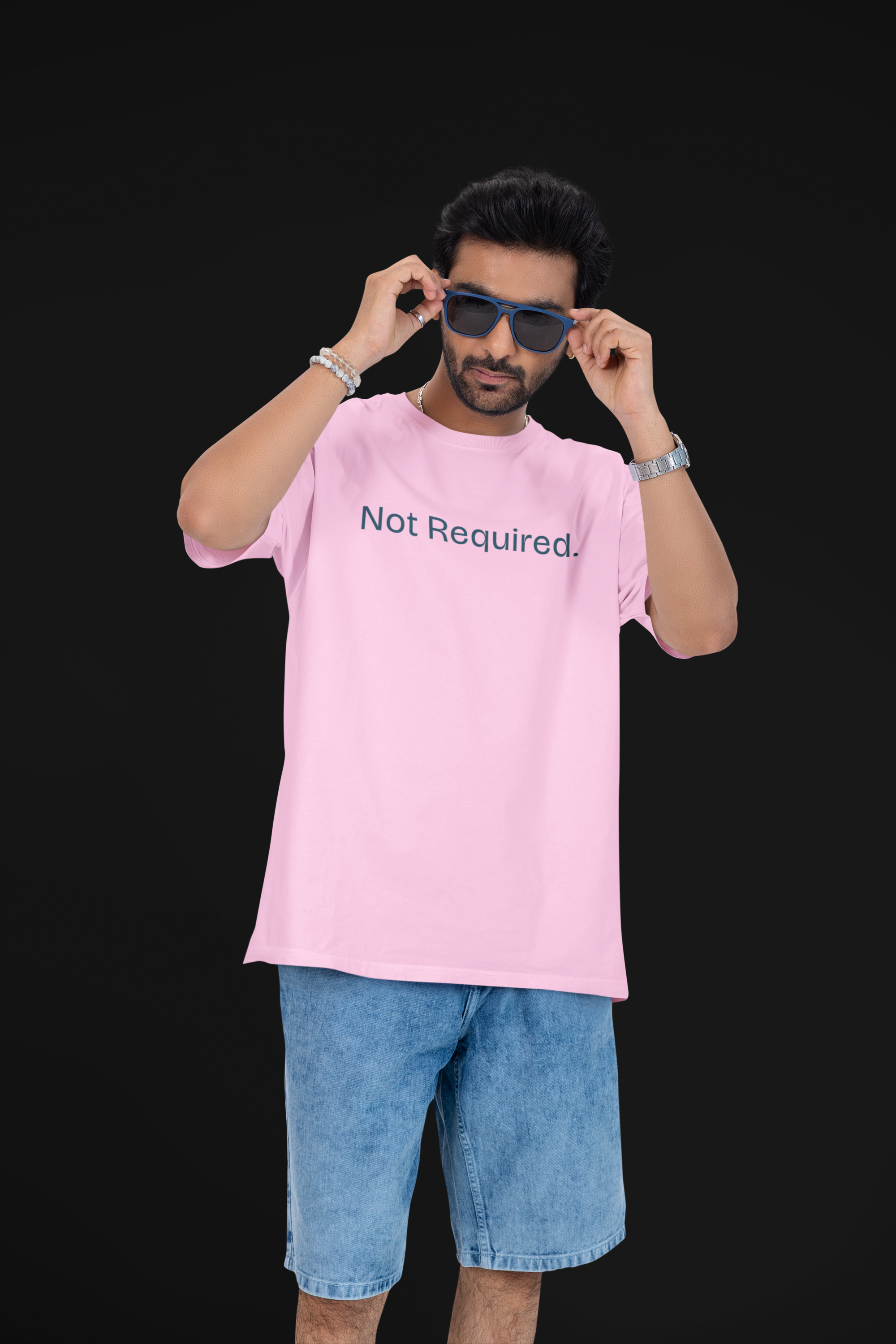 Not Required - Unisex Oversized Tee