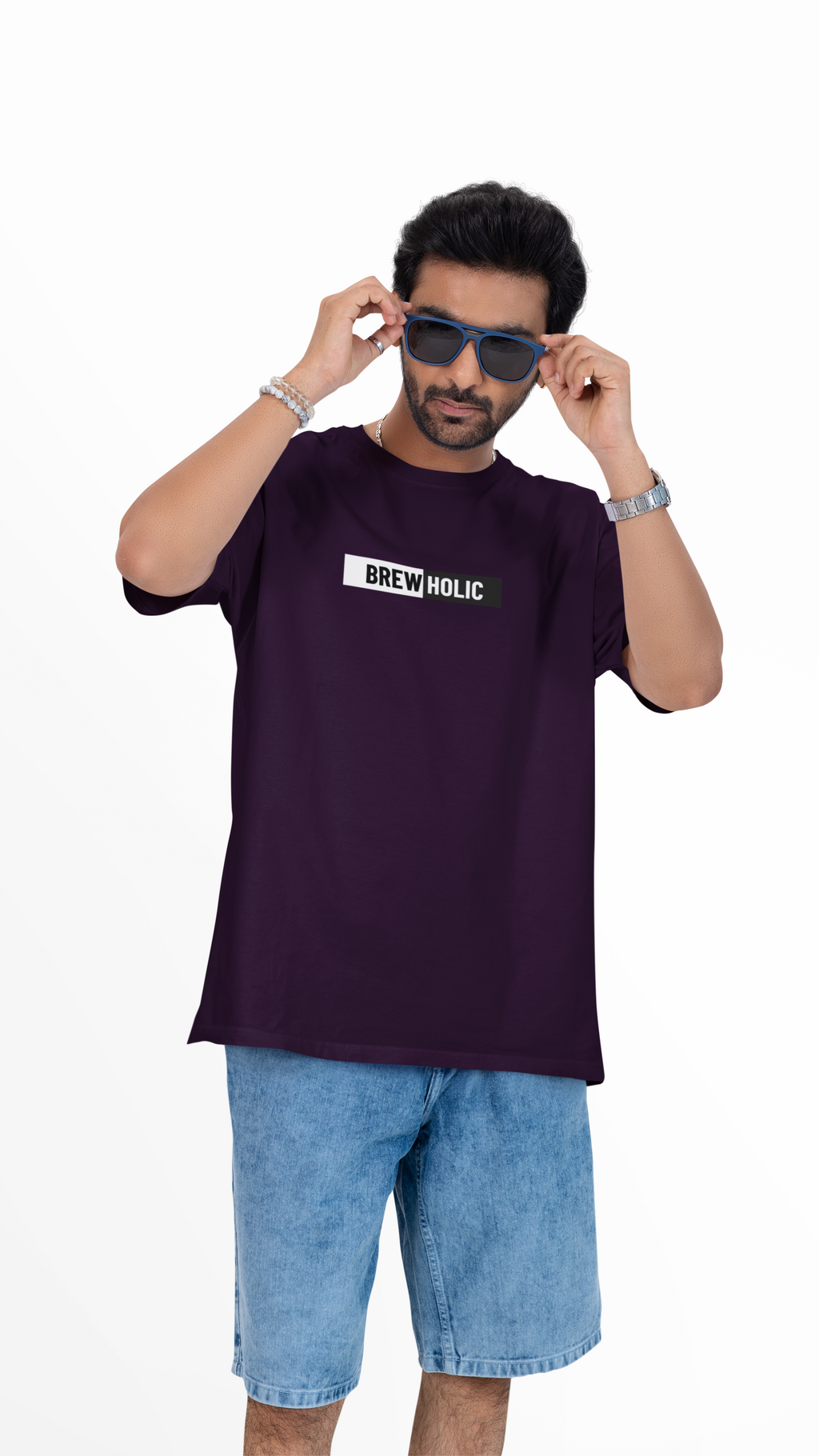 Brewholic Unisex Oversized Tee ☕