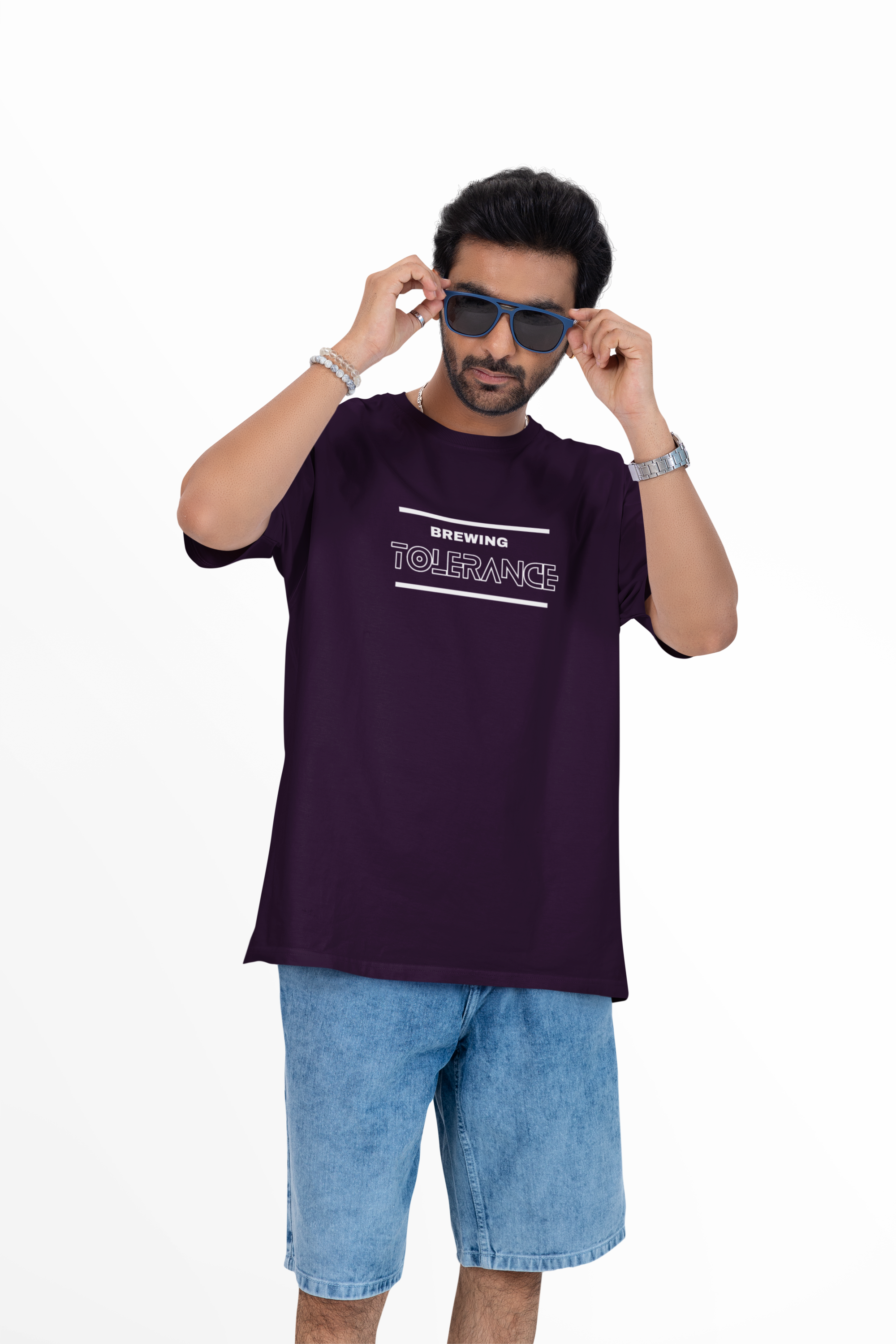 Brewing Tolerance Unisex Oversized Tee