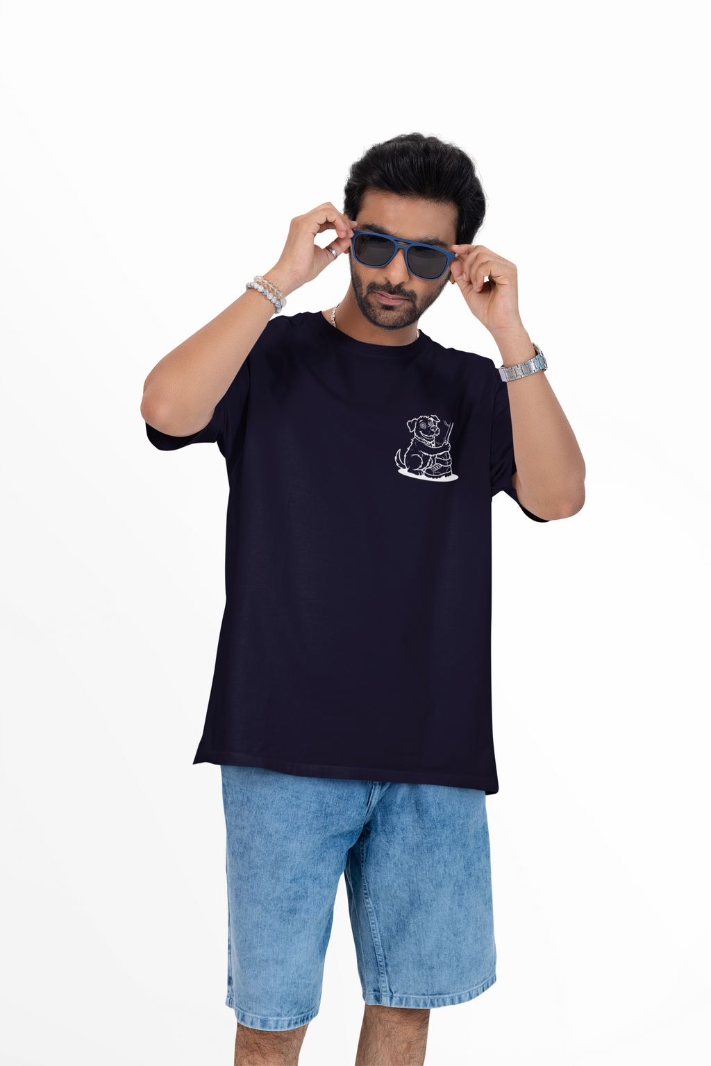 Adopt Obsess Repeat Unisex Oversized Tee