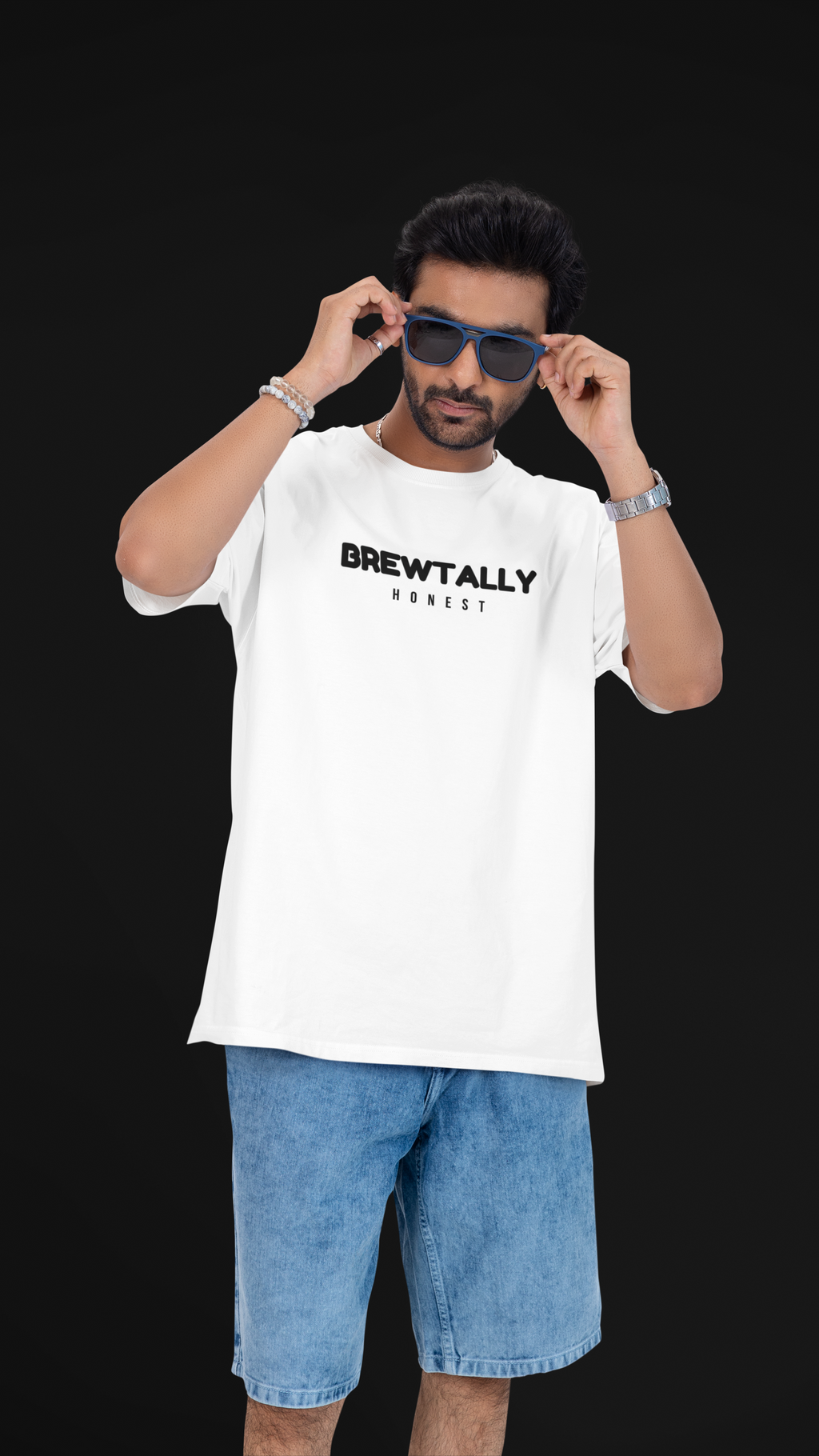 Brewtally Honest Unisex Oversized Tee