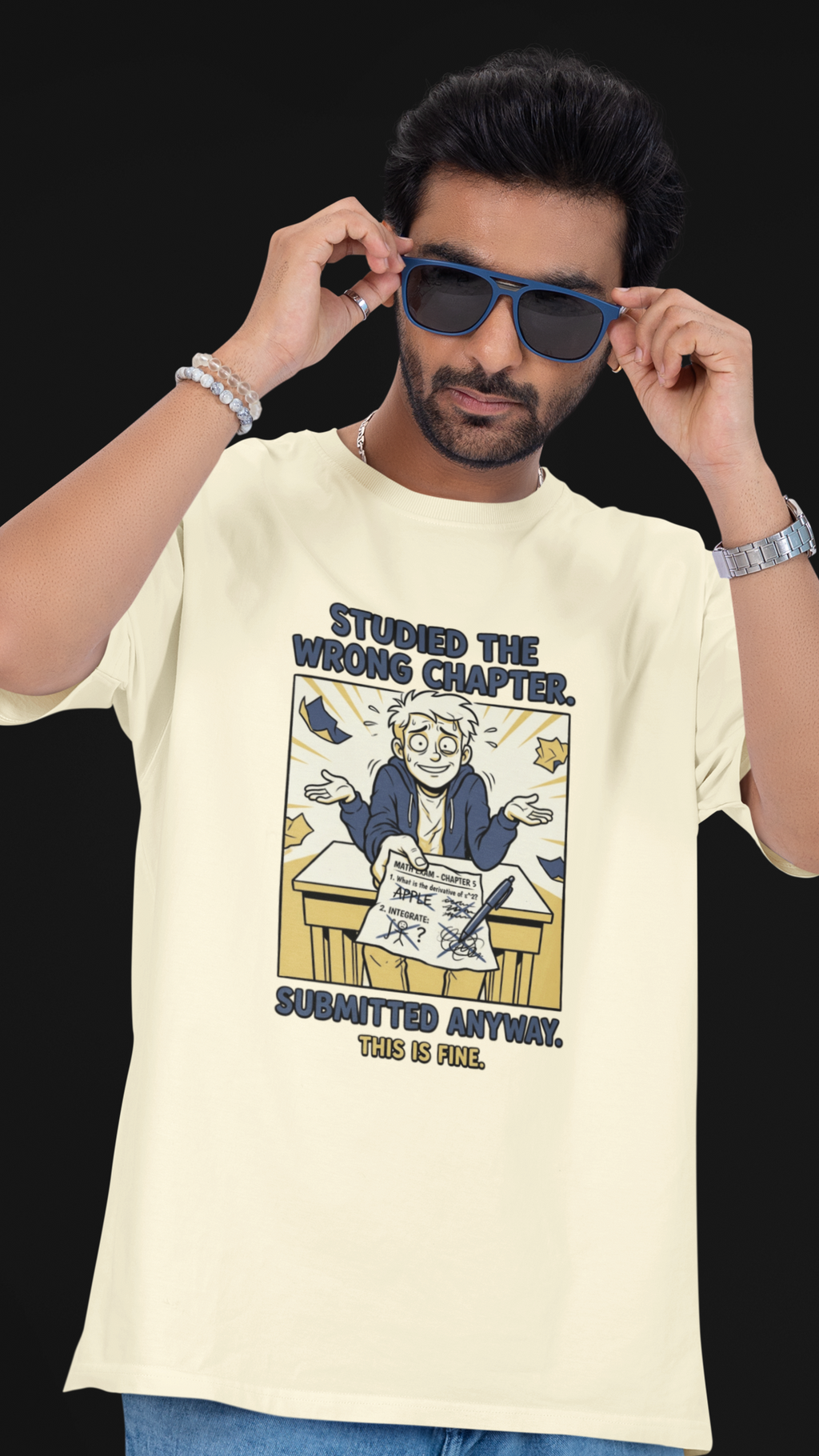 Wrong Chapter Unisex Oversized Tee