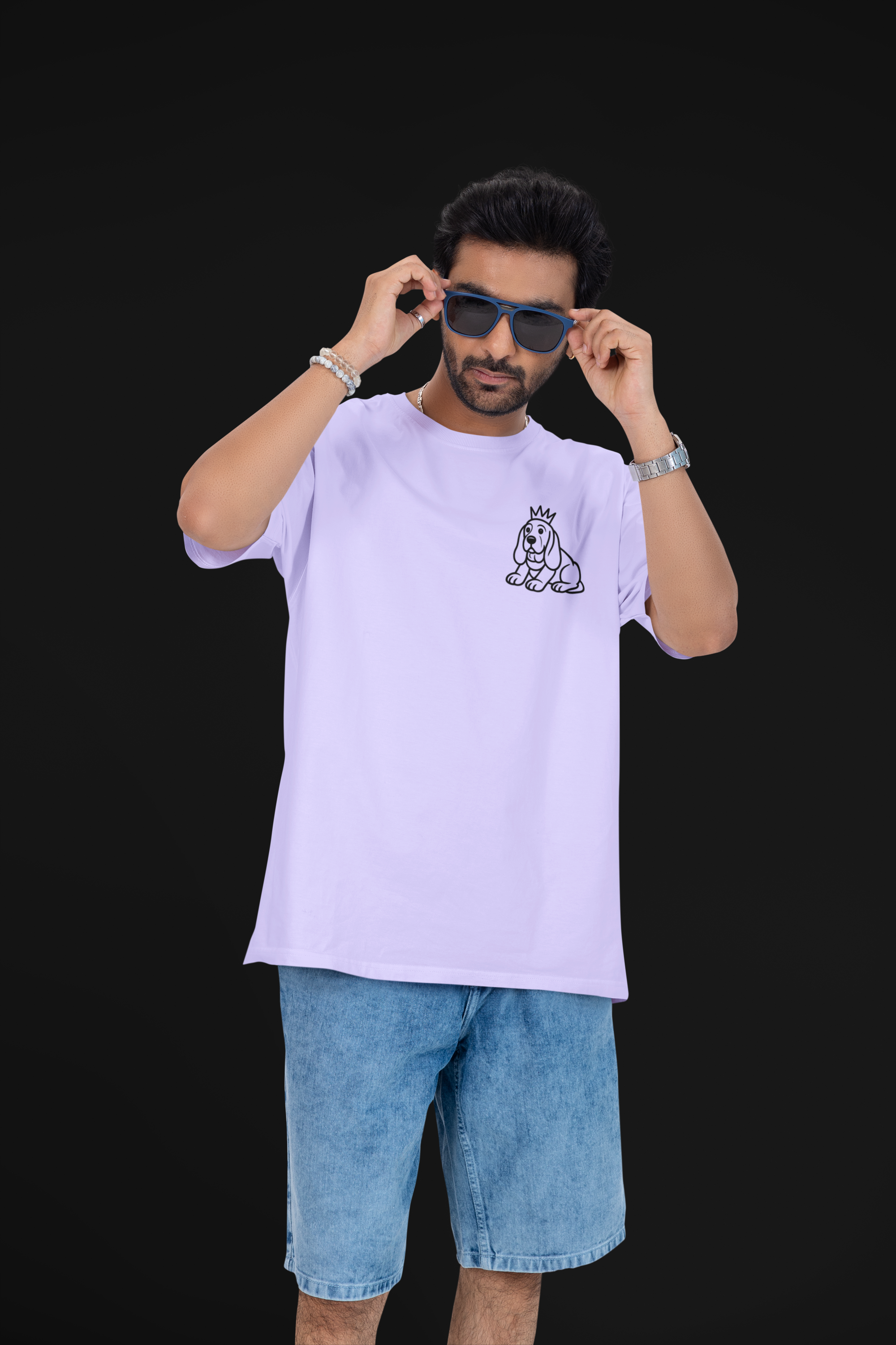 Cured By Dogs Unisex Oversized Tee