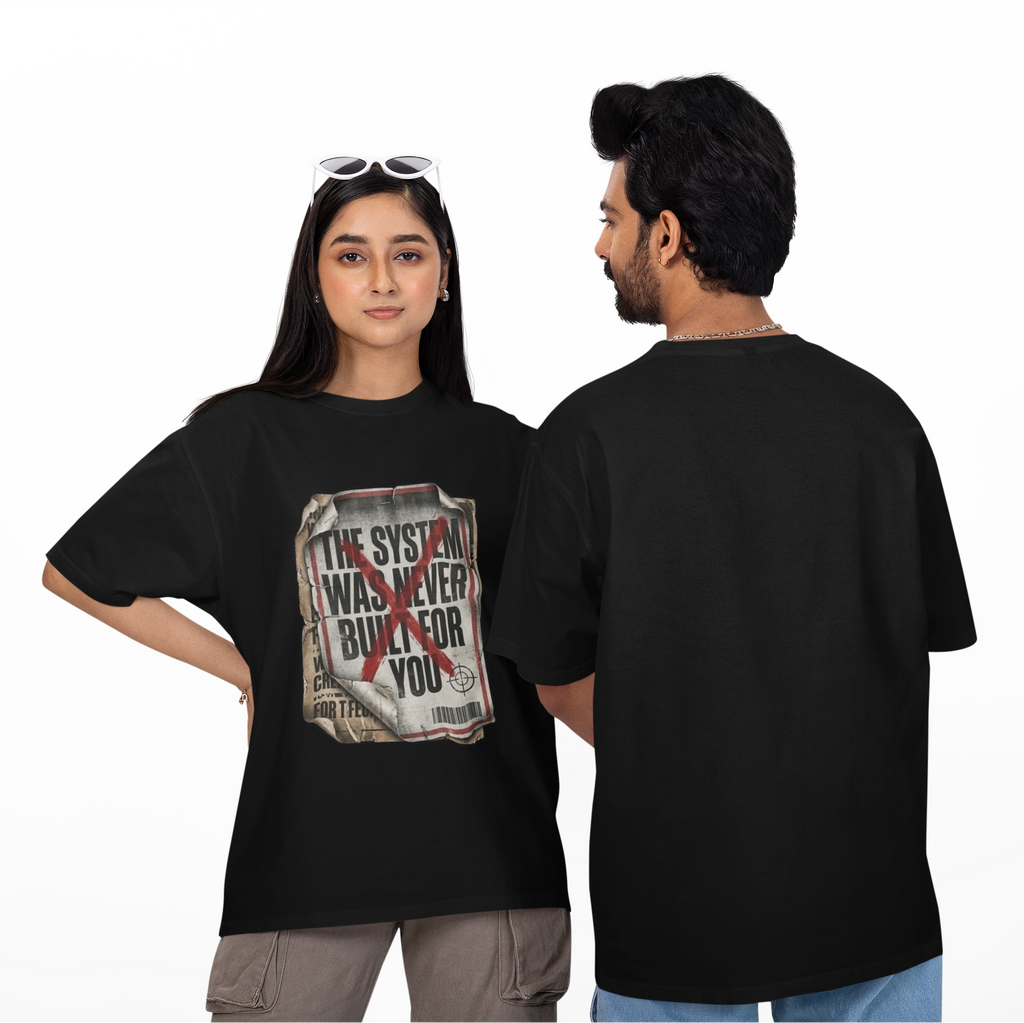 The System Unisex Oversized Tee