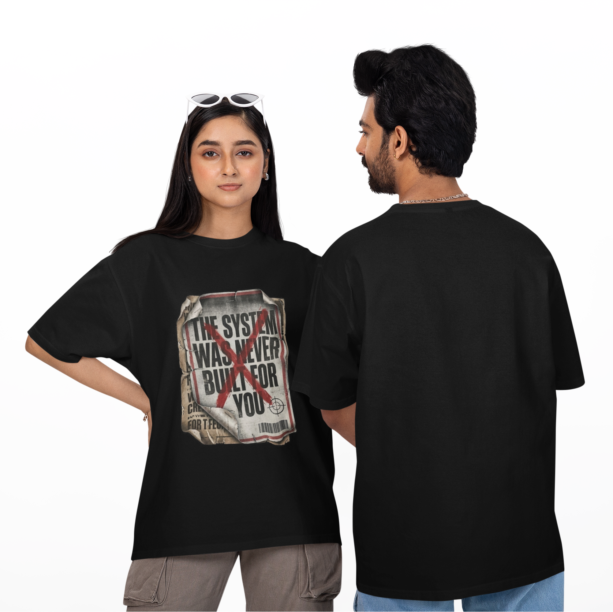 The System Unisex Oversized Tee