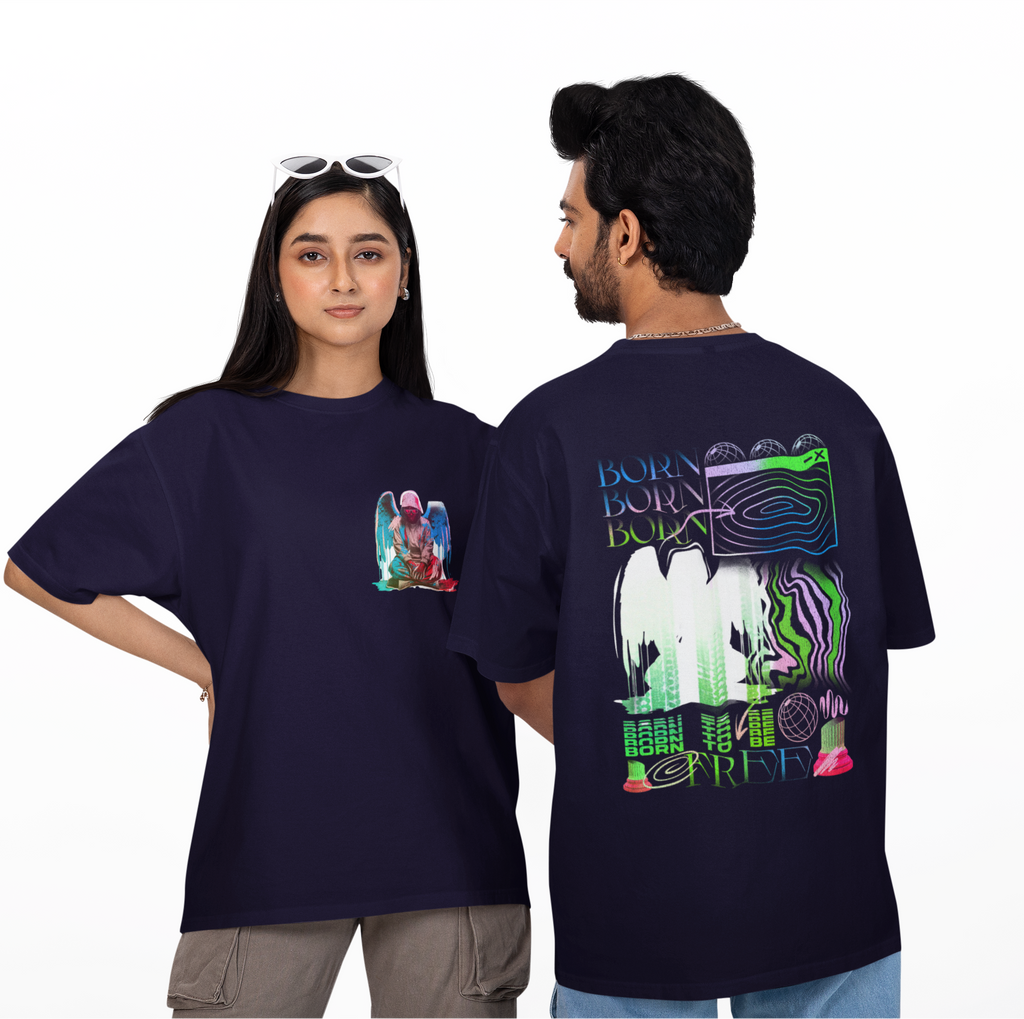 Arcade Chaos Unisex Oversized Tee