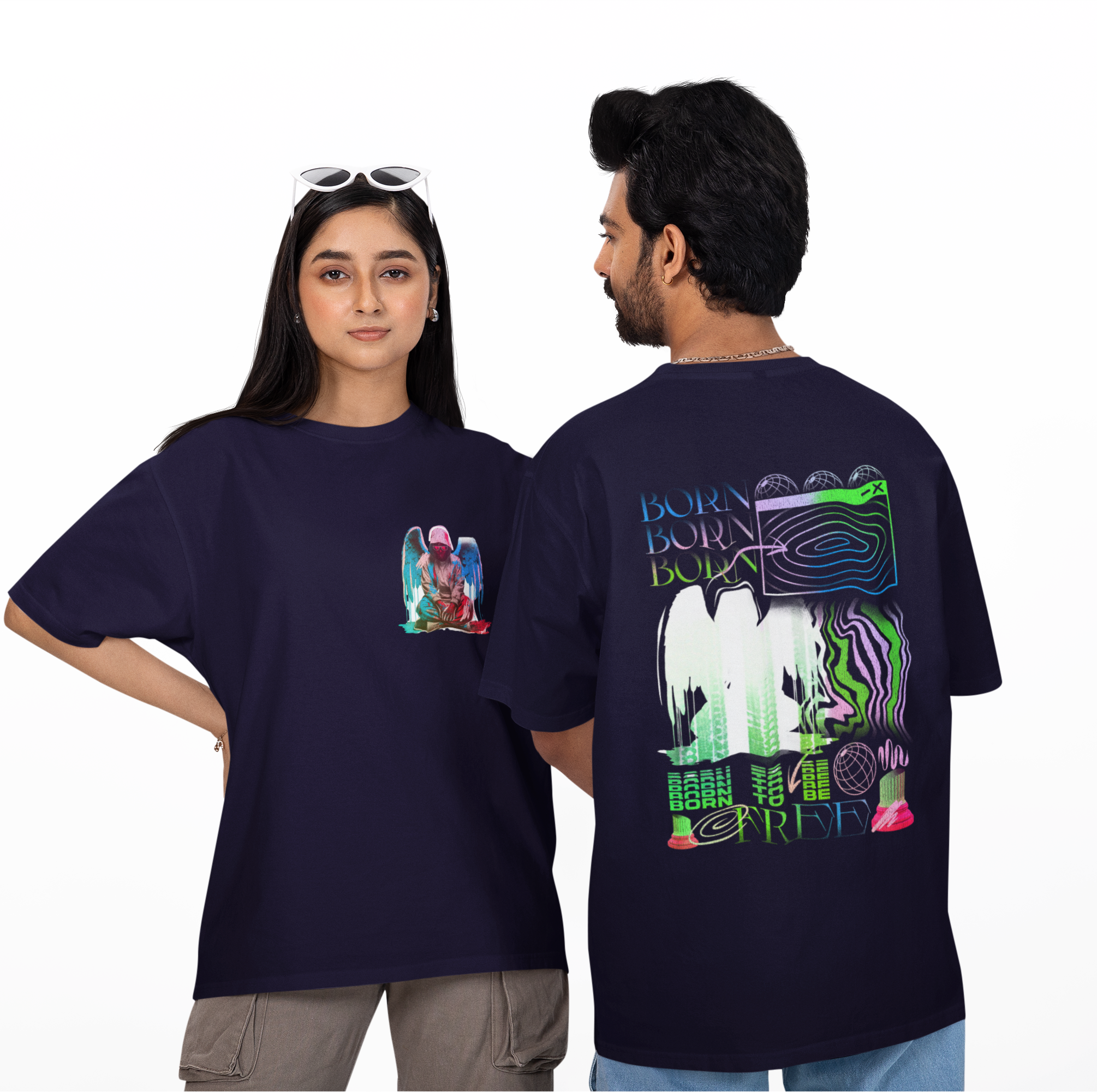 Arcade Chaos Unisex Oversized Tee