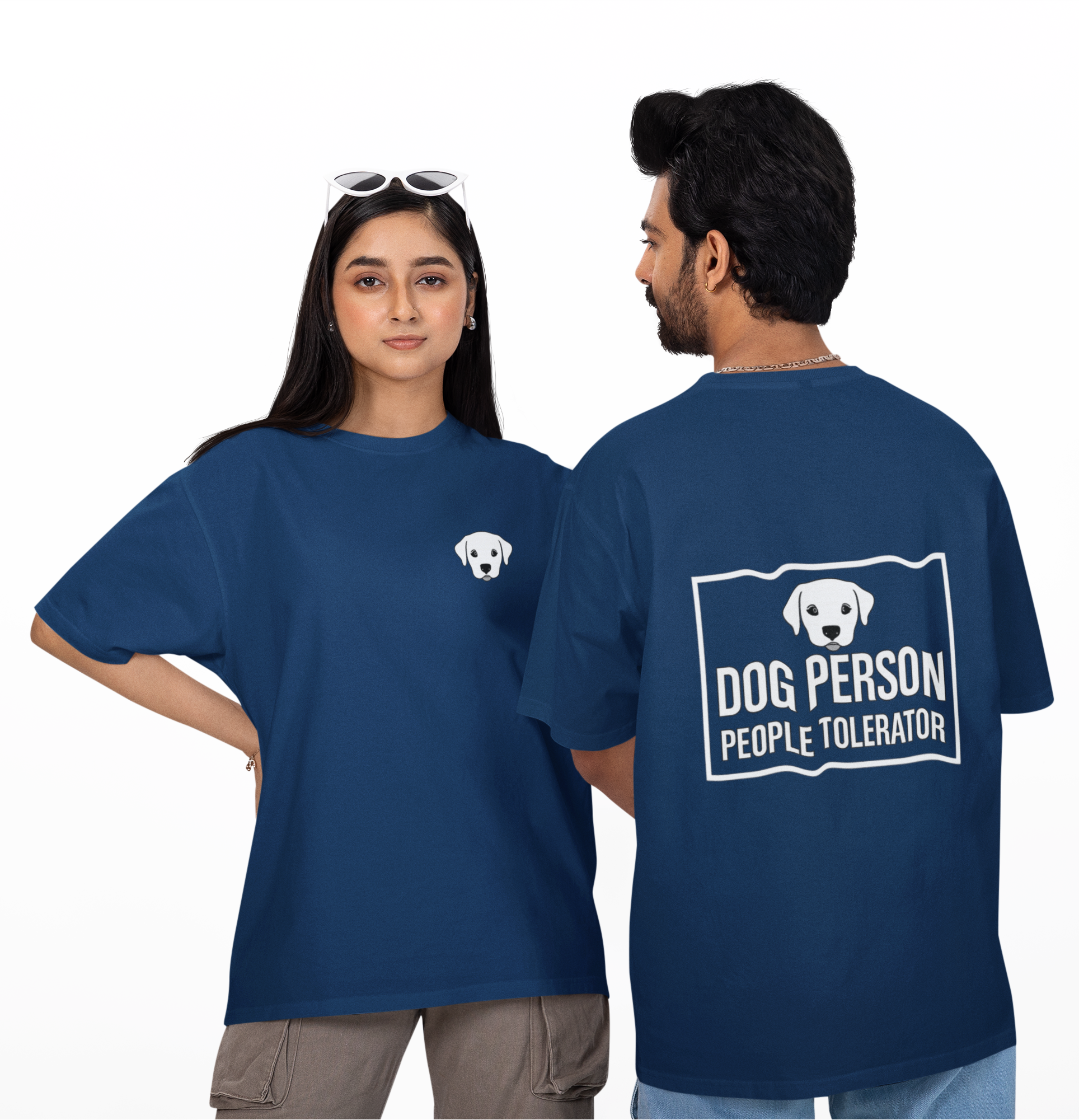 Dog Person Unisex Oversized Tee