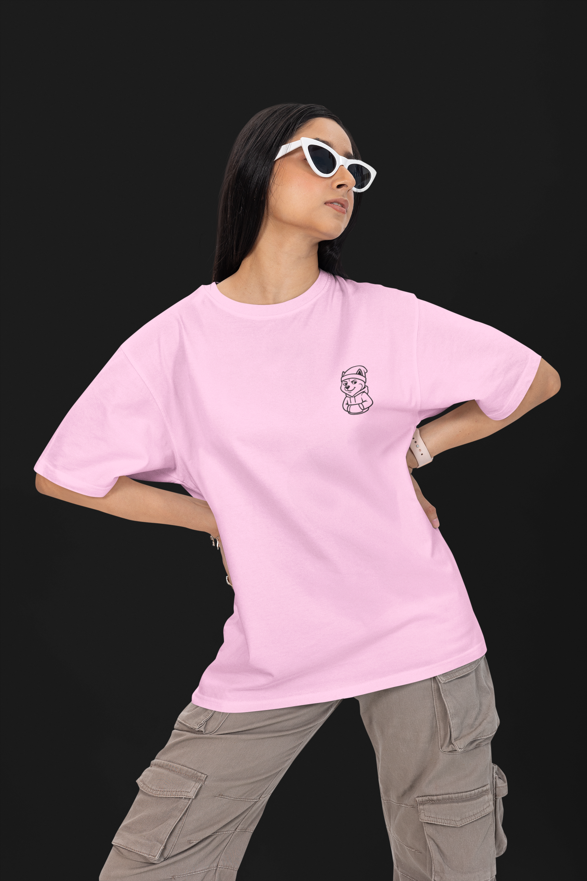 We Talk About You Unisex Oversized Tee