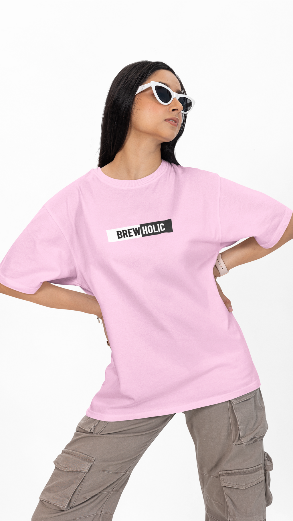 Brewholic Unisex Oversized Tee ☕