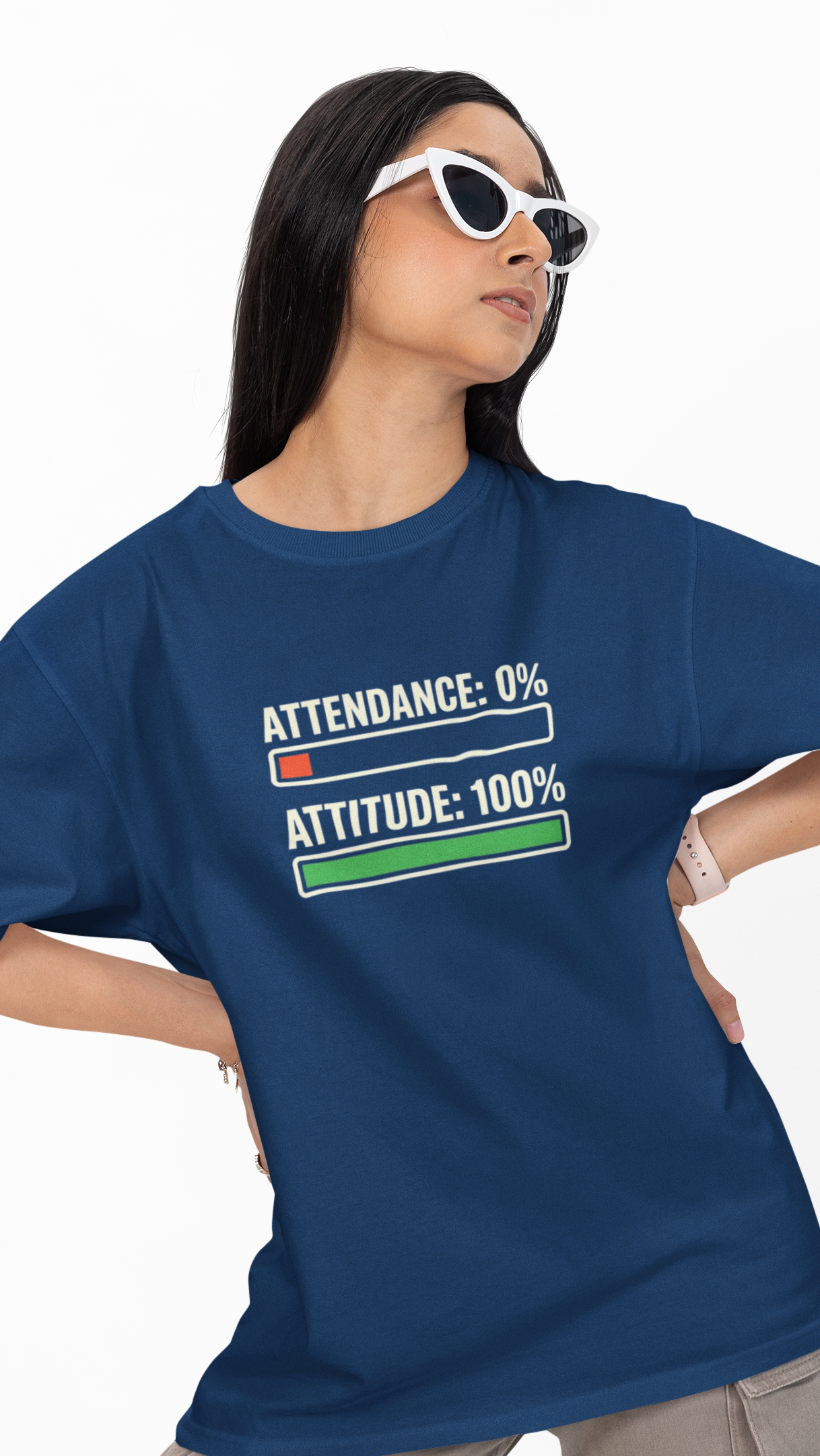 Attitude Unisex Oversized Tee