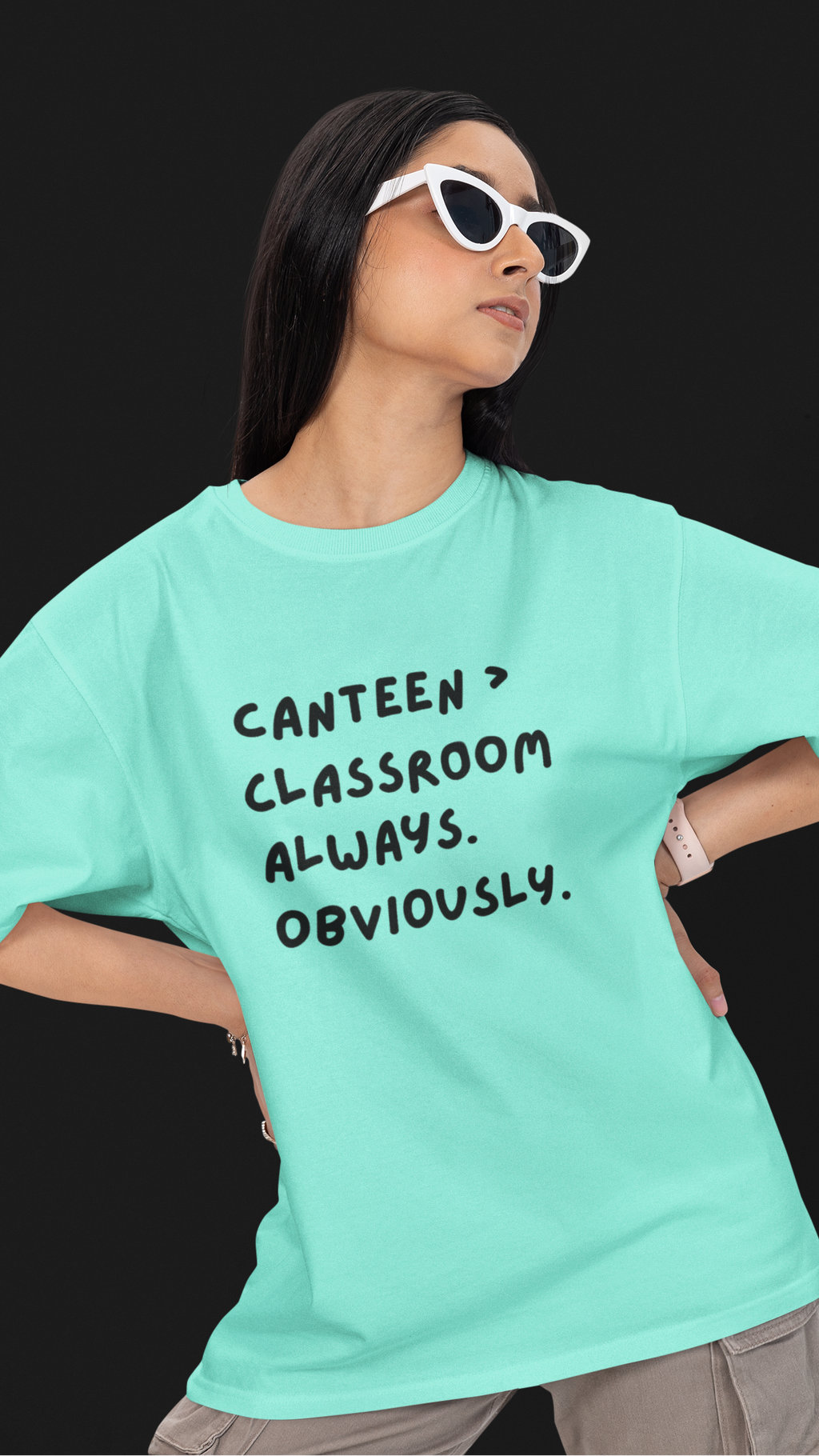 Canteen > Classroom Unisex Oversized Tee