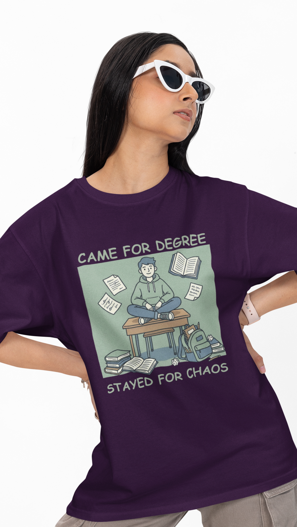 Degree Unisex Oversized Tee