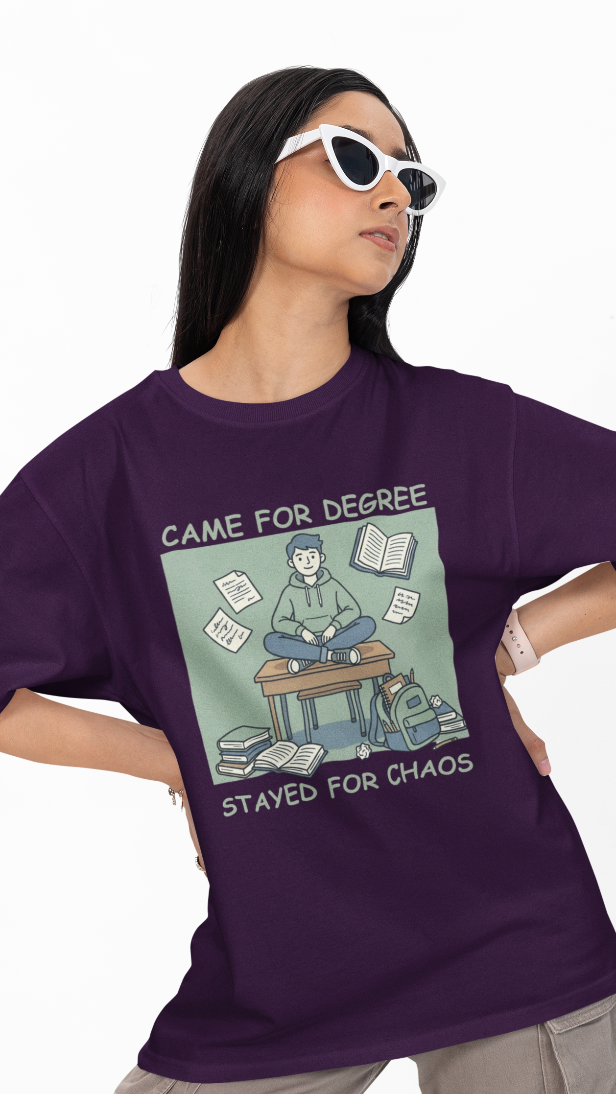 Degree Unisex Oversized Tee