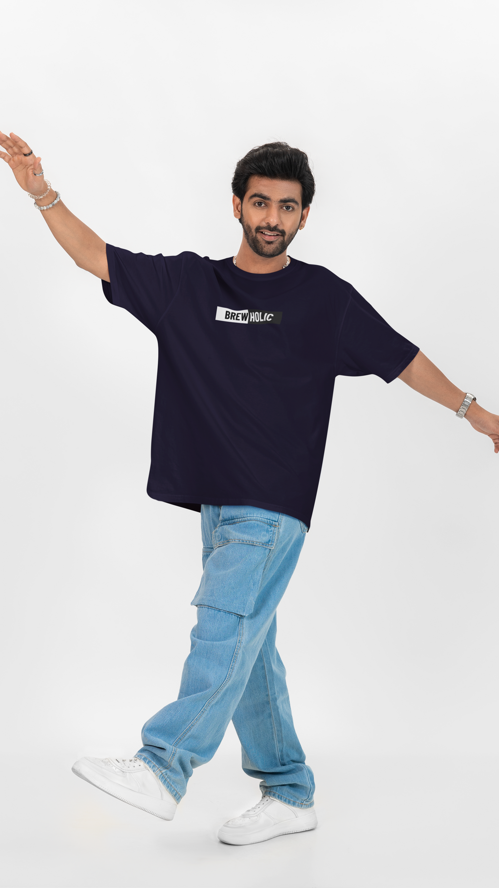 Brewholic Unisex Oversized Tee ☕