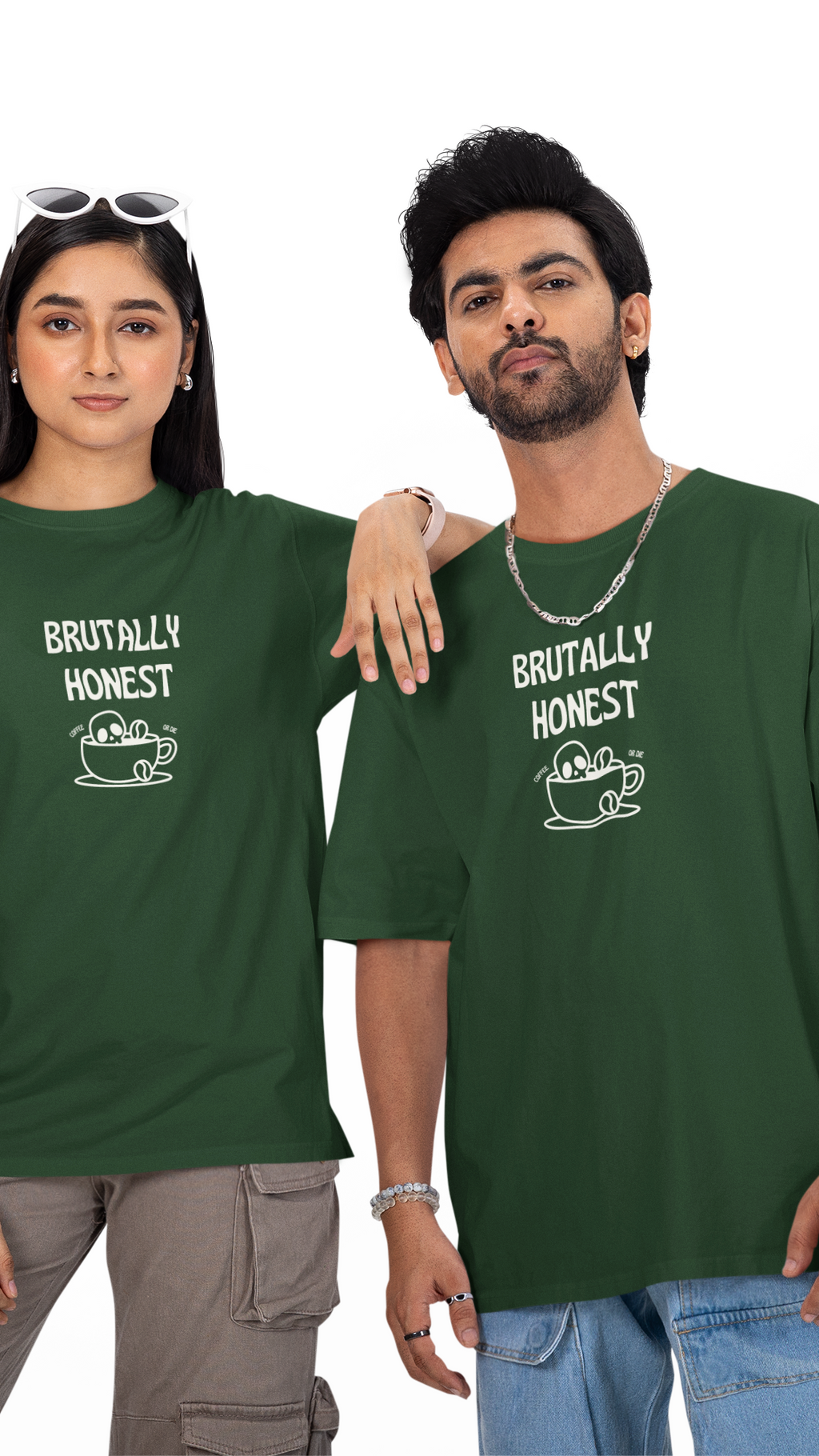 Brutally Honest Unisex Oversized Tee 🖤