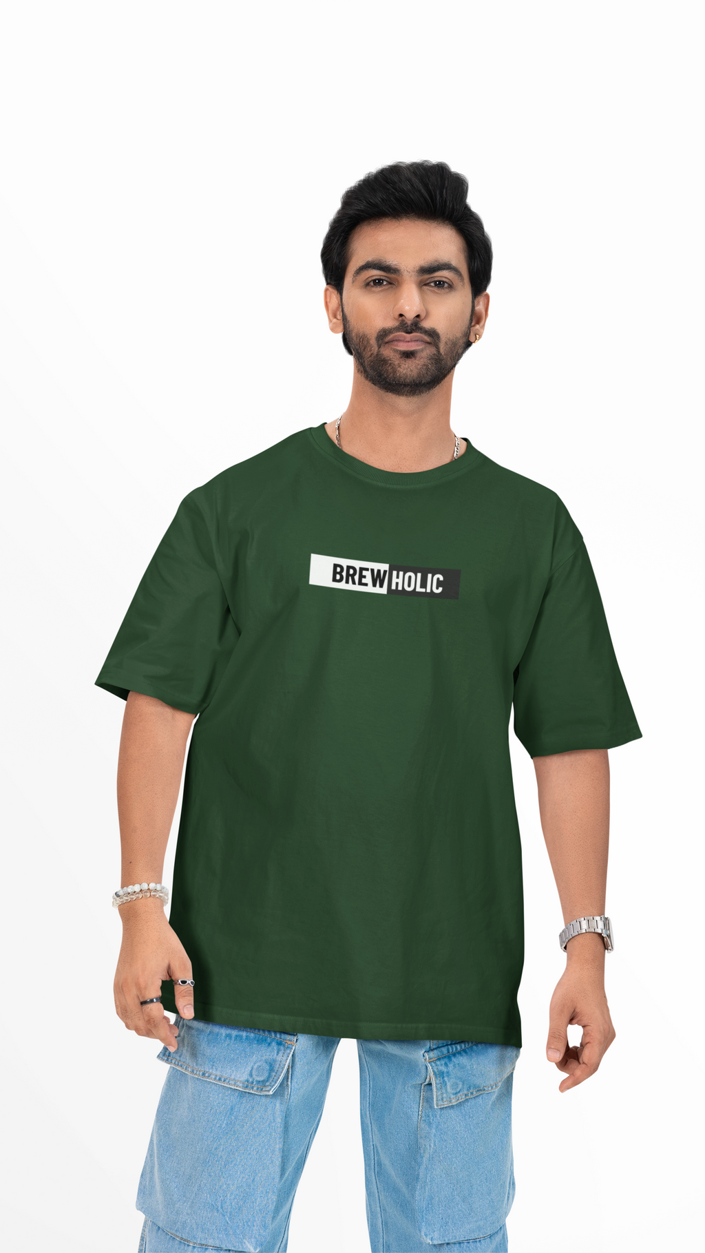 Brewholic Unisex Oversized Tee ☕