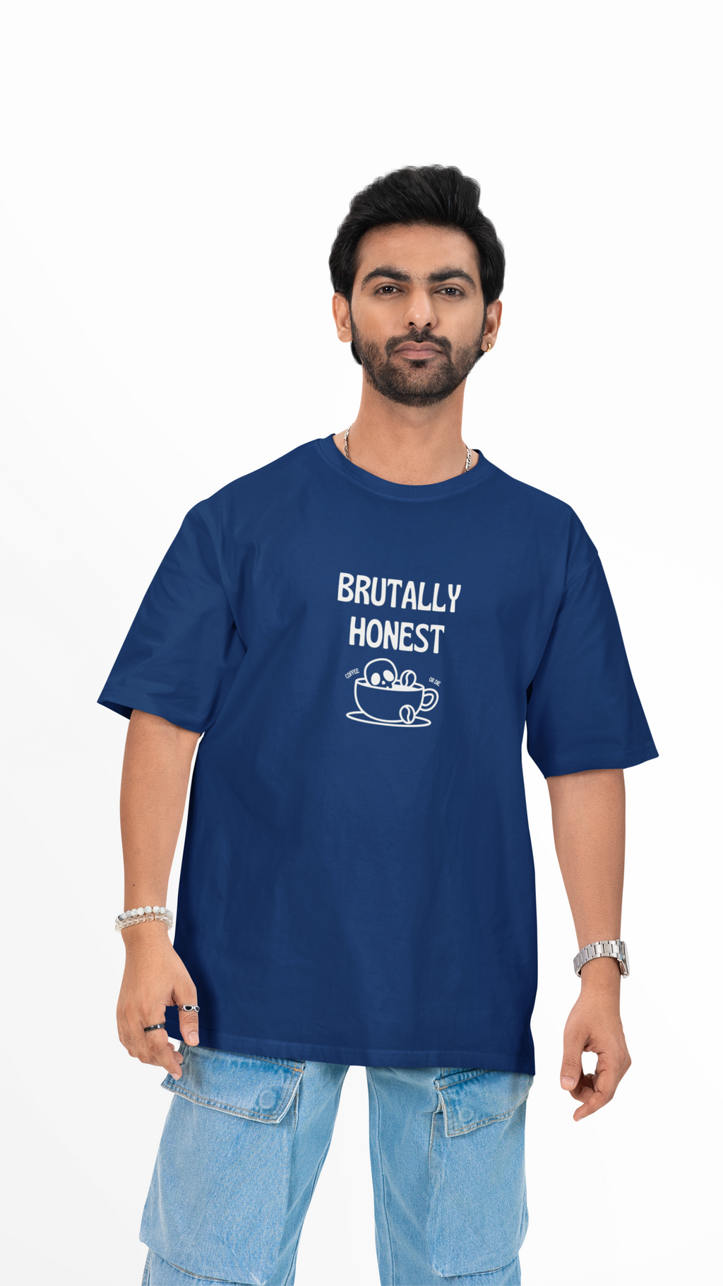 Brutally Honest Unisex Oversized Tee 🖤