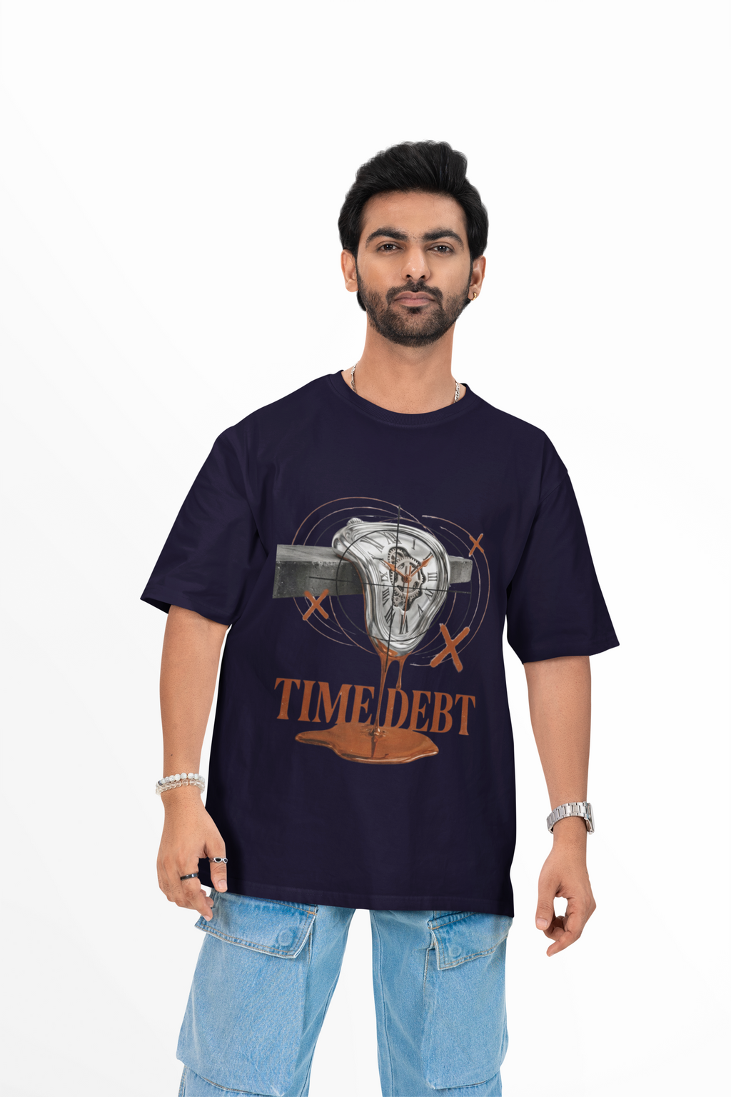 Time Debt Unisex Oversized Tee
