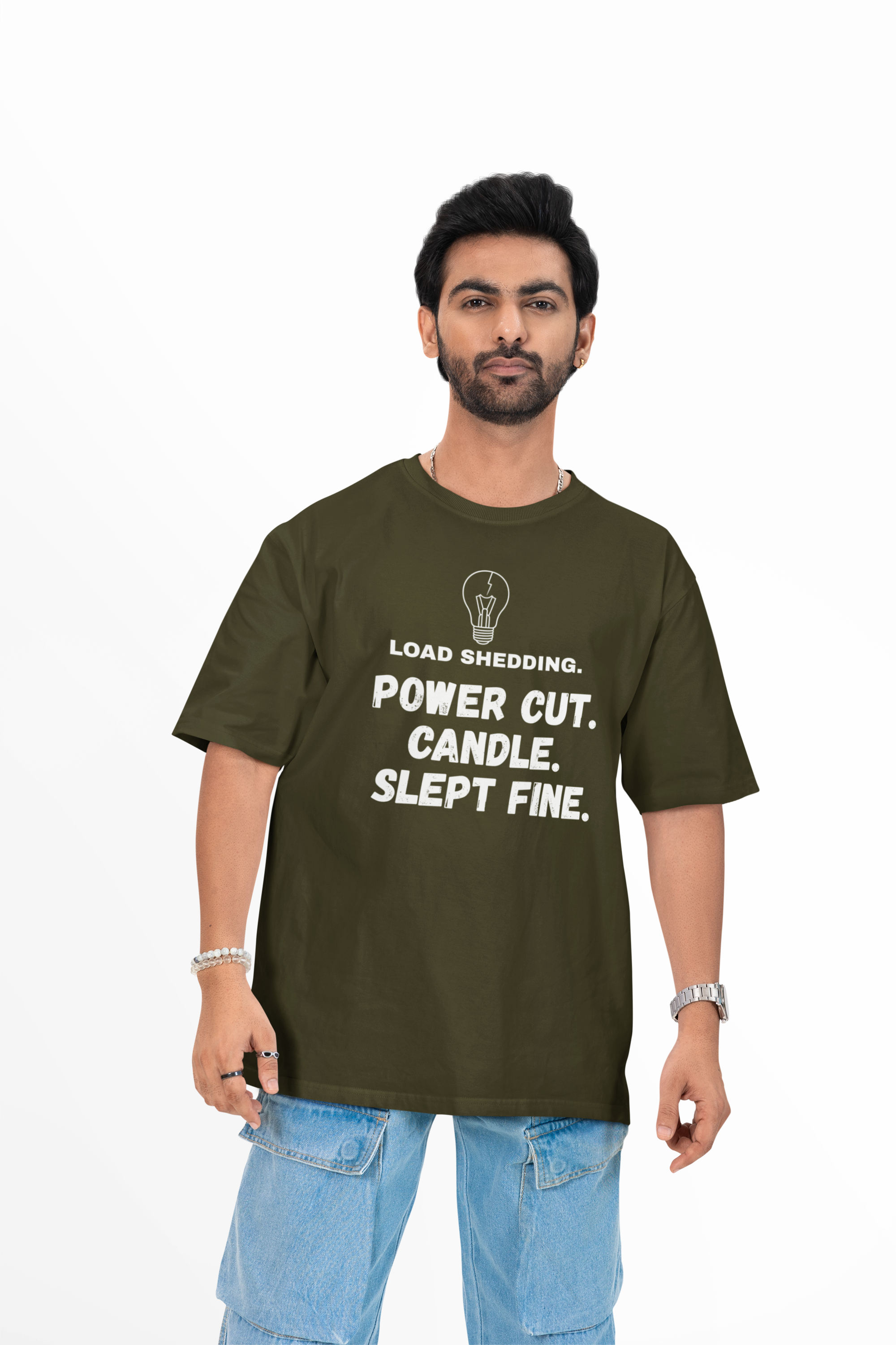 Load Shedding — Unisex Oversized Tee